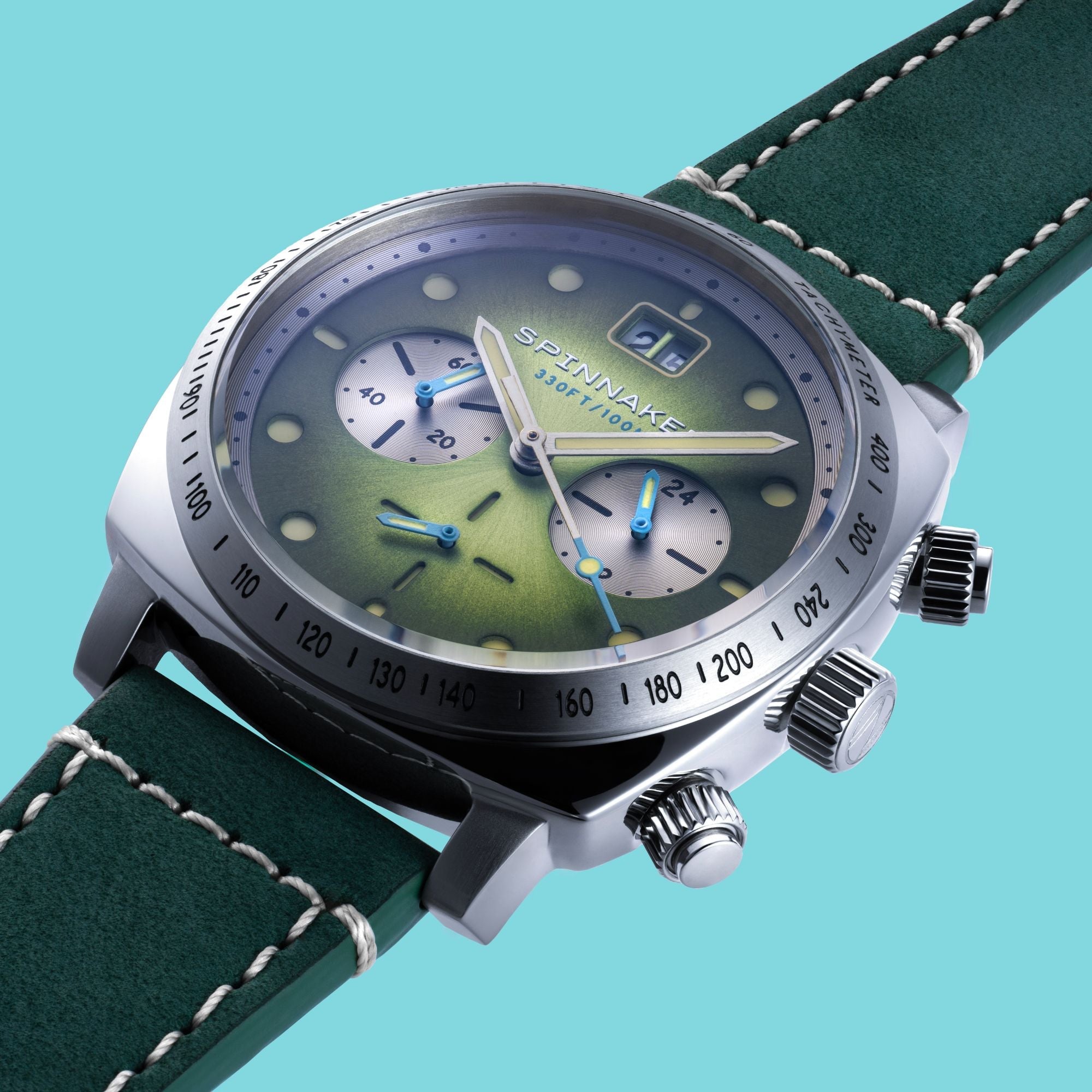 SPINNAKER Spinnaker Hull Chronograph Shire Green Men's Watch SP-5068-06