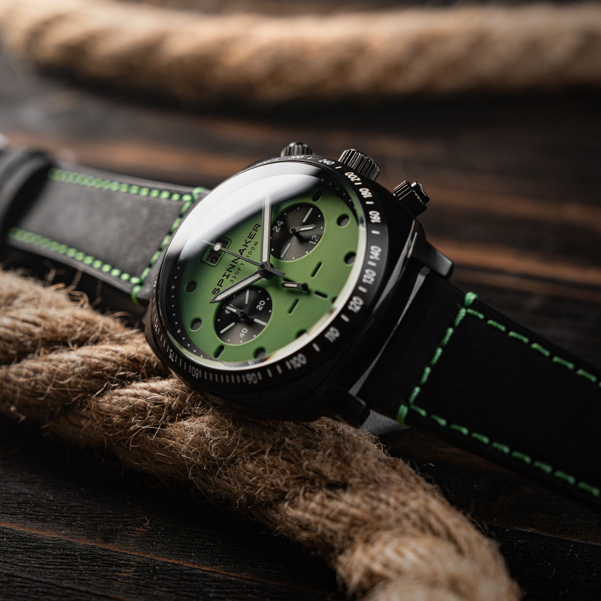 SPINNAKER Spinnaker Hull Chronograph Putting Green Men's Watch SP-5068-0A