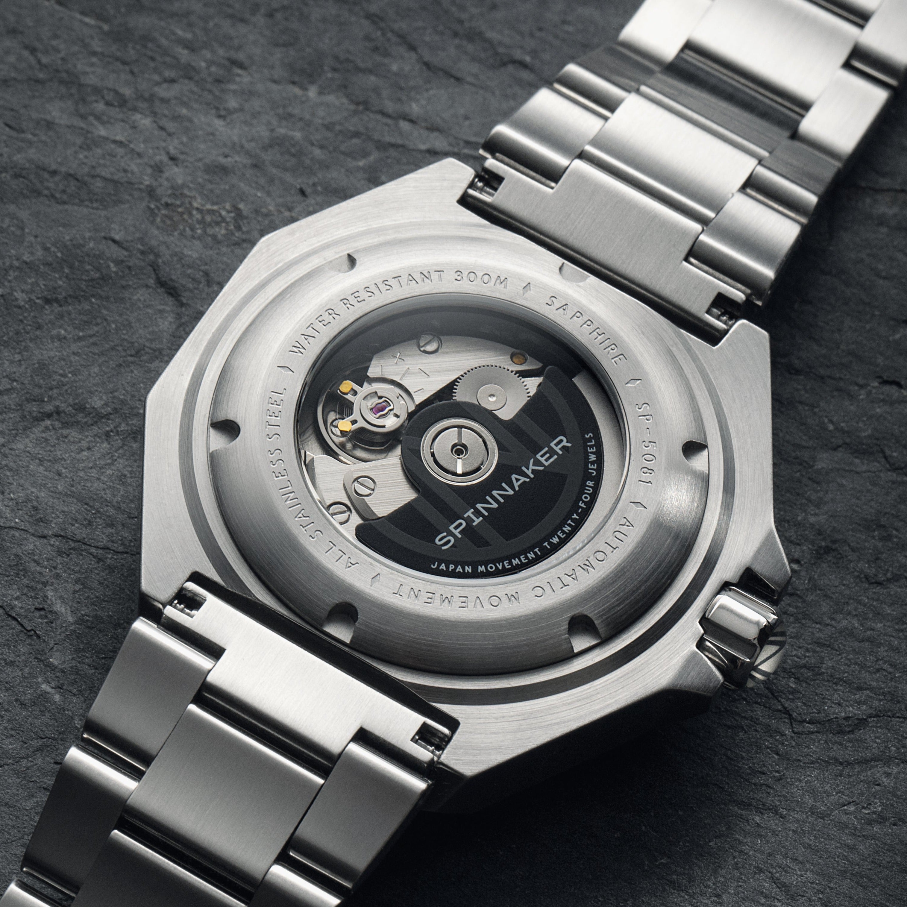 SPINNAKER Spinnaker Dumas Men's Japanese Automatic Hornet Yellow Watch SP-5081-II