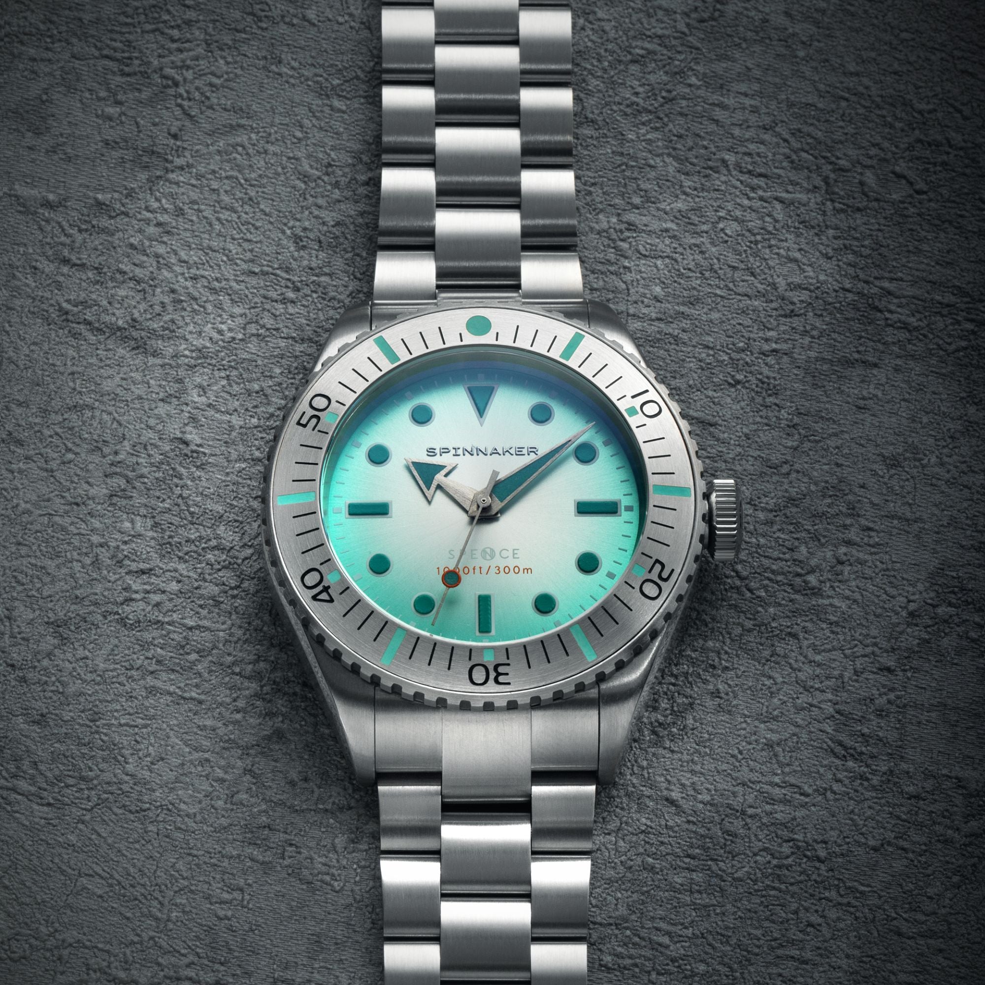 SPINNAKER Spinnaker Spence 300 Automatic Aquamarine Men's Watch SP-5097-AA