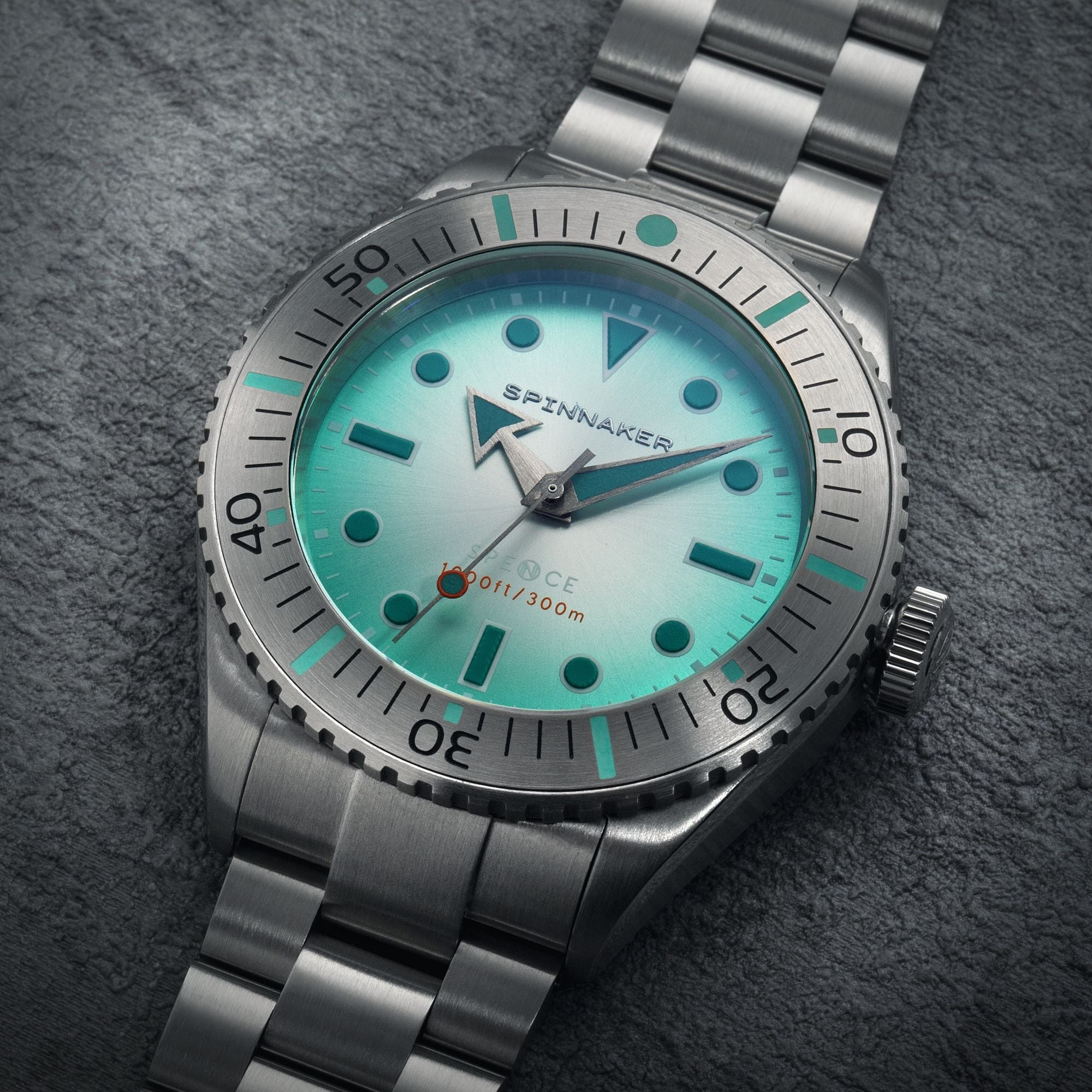 SPINNAKER Spinnaker Spence 300 Automatic Aquamarine Men's Watch SP-5097-AA