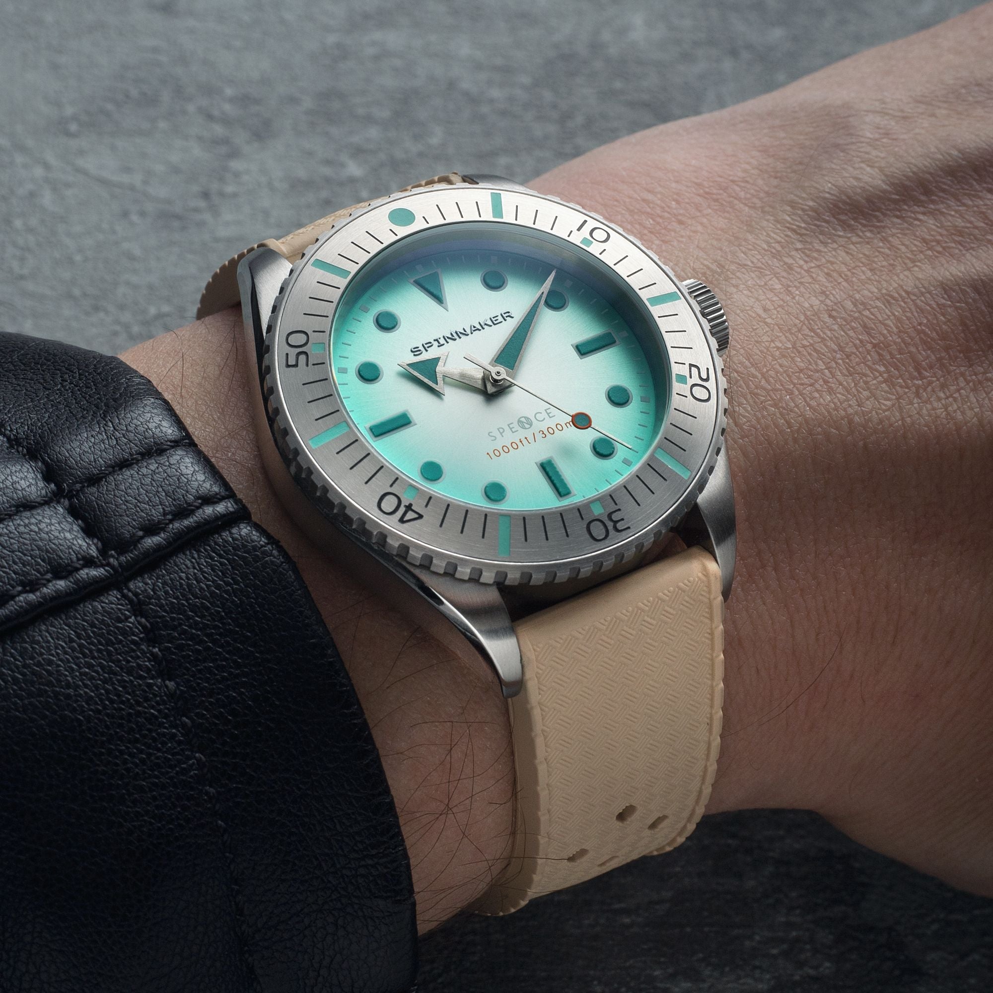 SPINNAKER Spinnaker Spence 300 Automatic Aquamarine Men's Watch SP-5097-AA