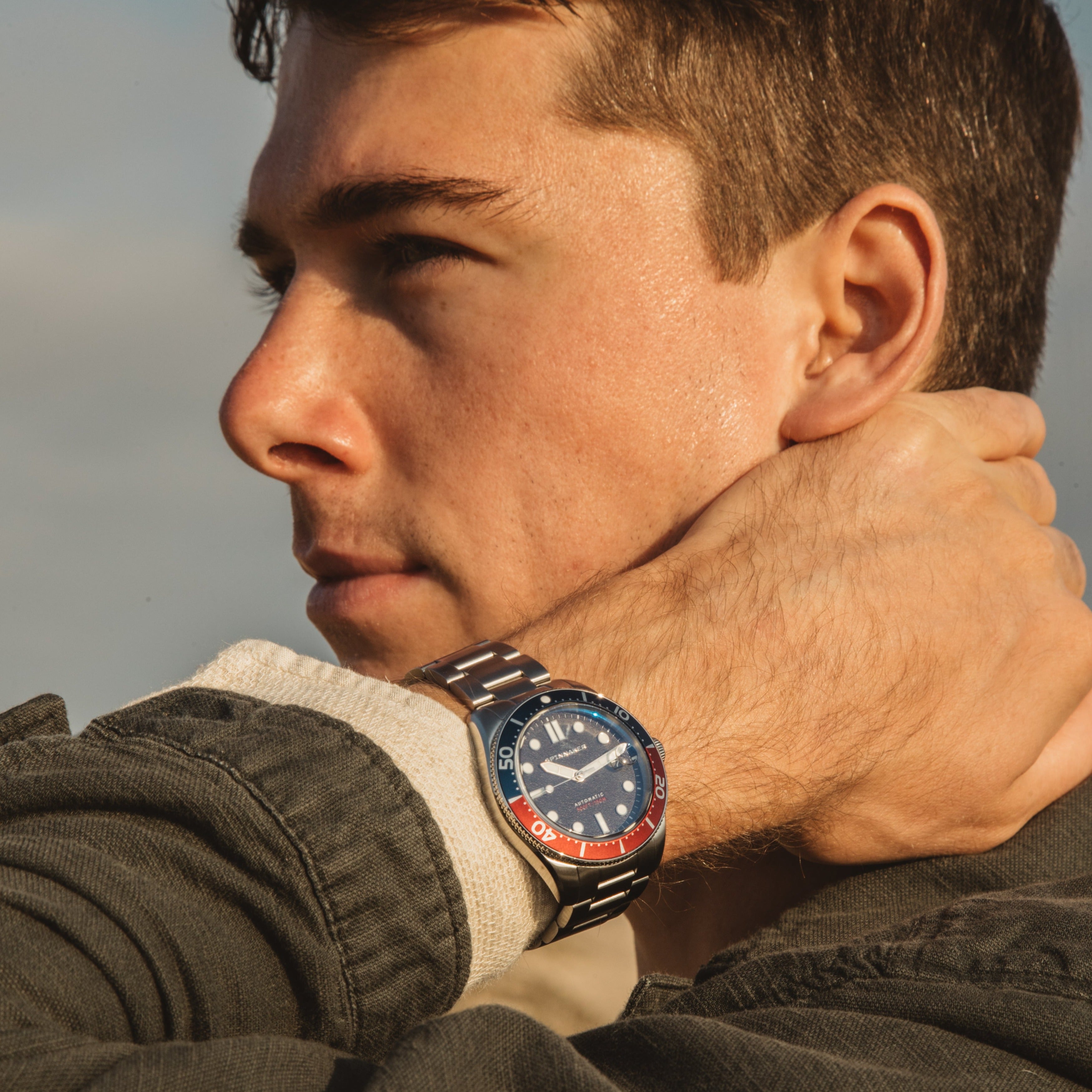 SPINNAKER Spinnaker Croft Mid Size Men's Japanese Automatic Elemental Watch SP-5100-11