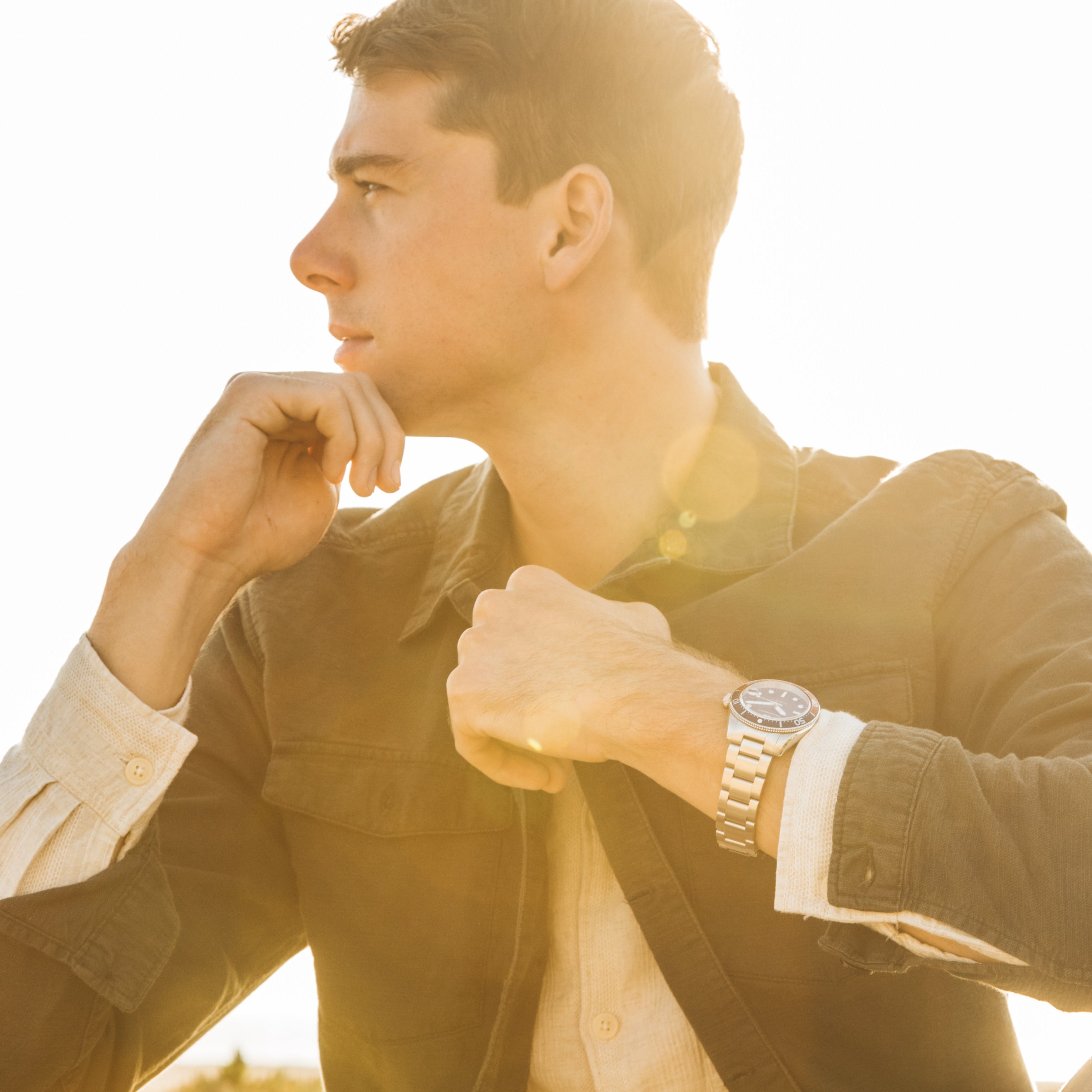 SPINNAKER Spinnaker Croft Mid Size Men's Japanese Automatic Elemental Watch SP-5100-11