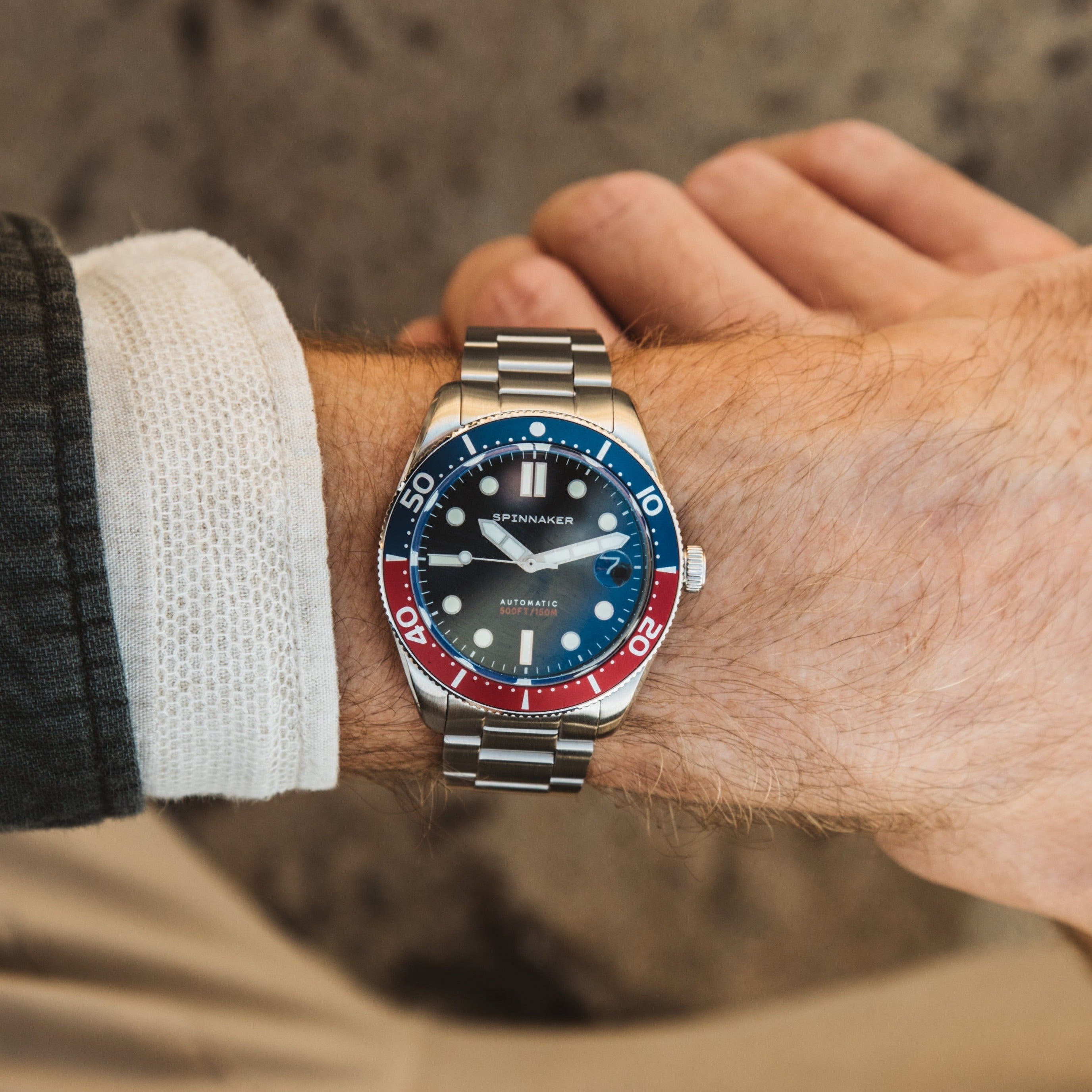 SPINNAKER Spinnaker Croft Mid Size Men's Japanese Automatic Elemental Watch SP-5100-11