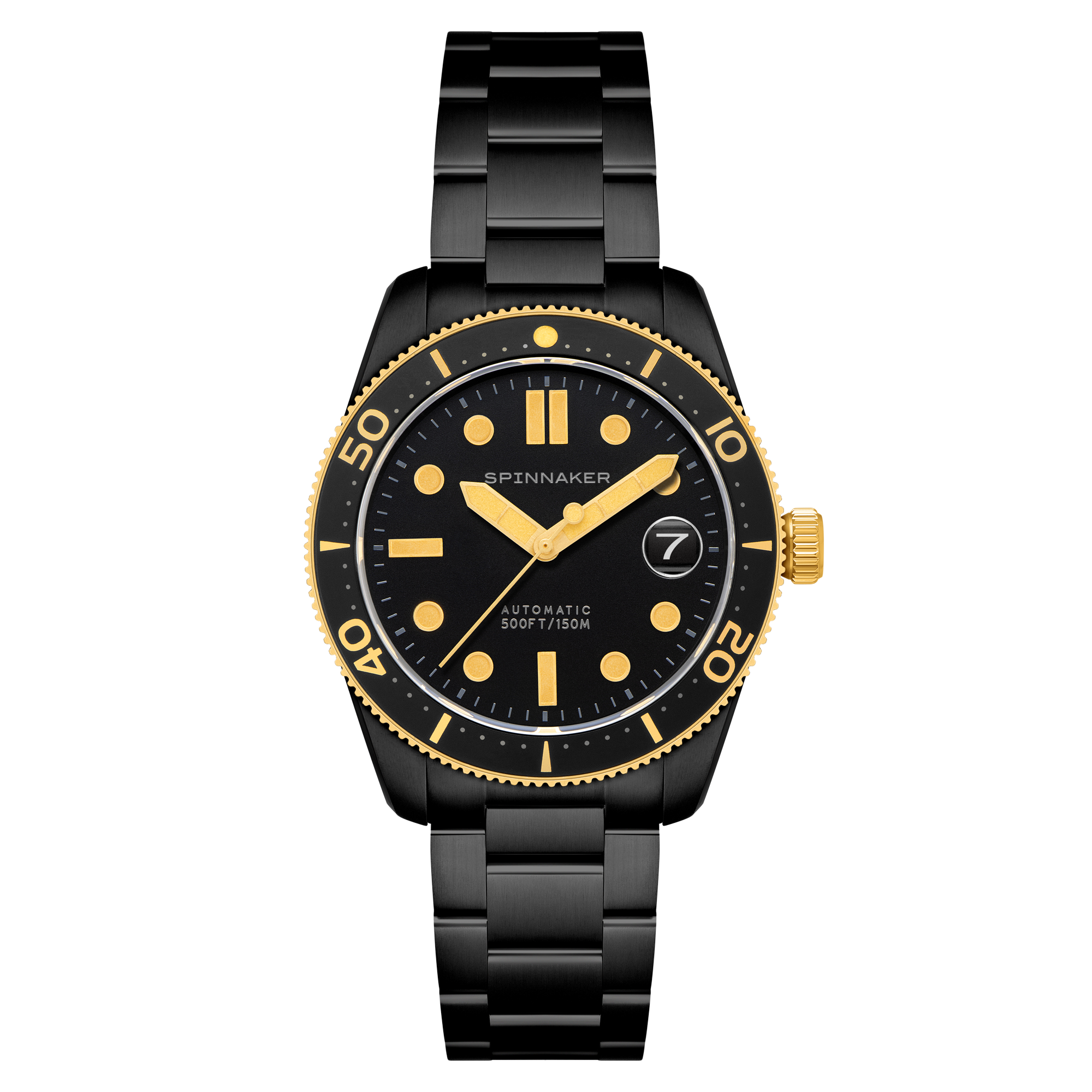 SPINNAKER Spinnaker Croft Mid-Size Automatic Sable Shine Men's Watch SP-5100-33