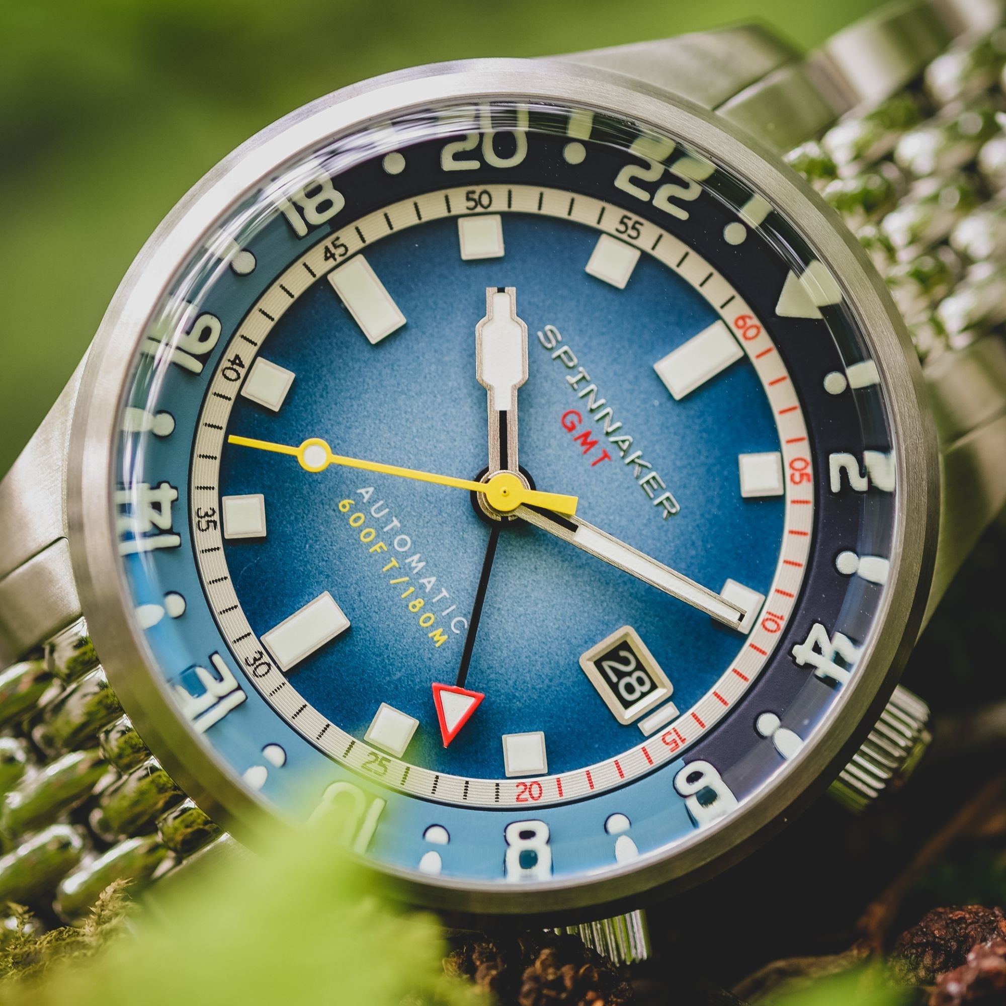 SPINNAKER Spinnaker Bradner GMT Automatic Blue Alps Men's Watch