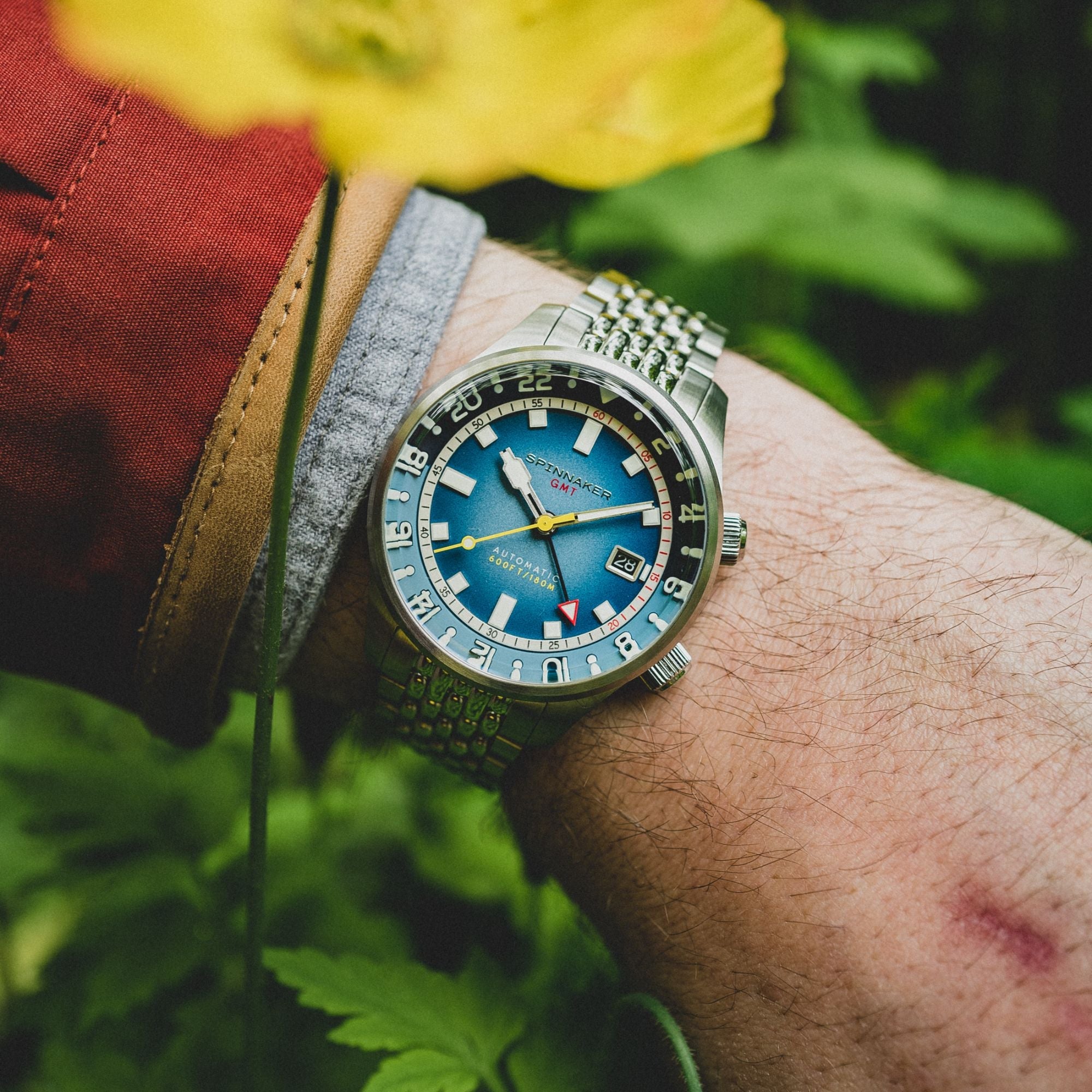 SPINNAKER Spinnaker Bradner GMT Automatic Blue Alps Men's Watch