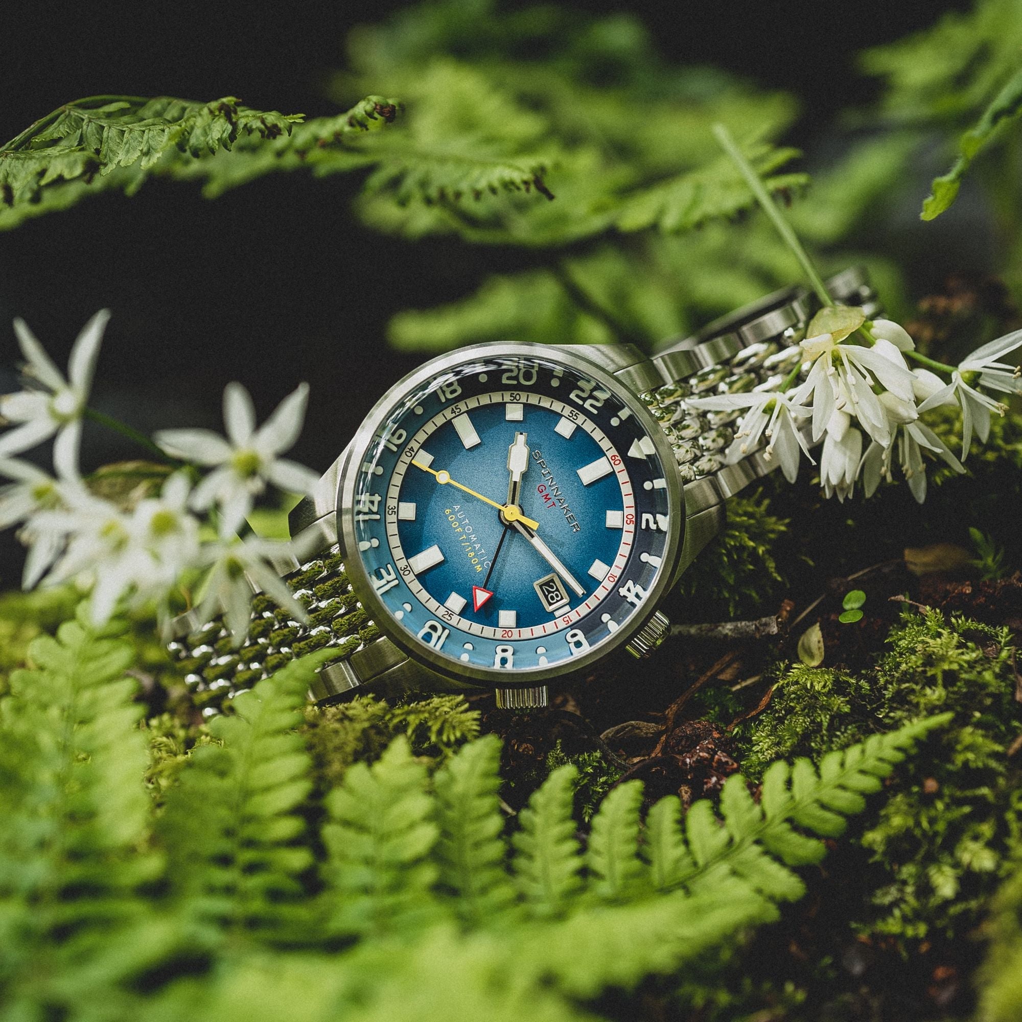 SPINNAKER Spinnaker Bradner GMT Automatic Blue Alps Men's Watch