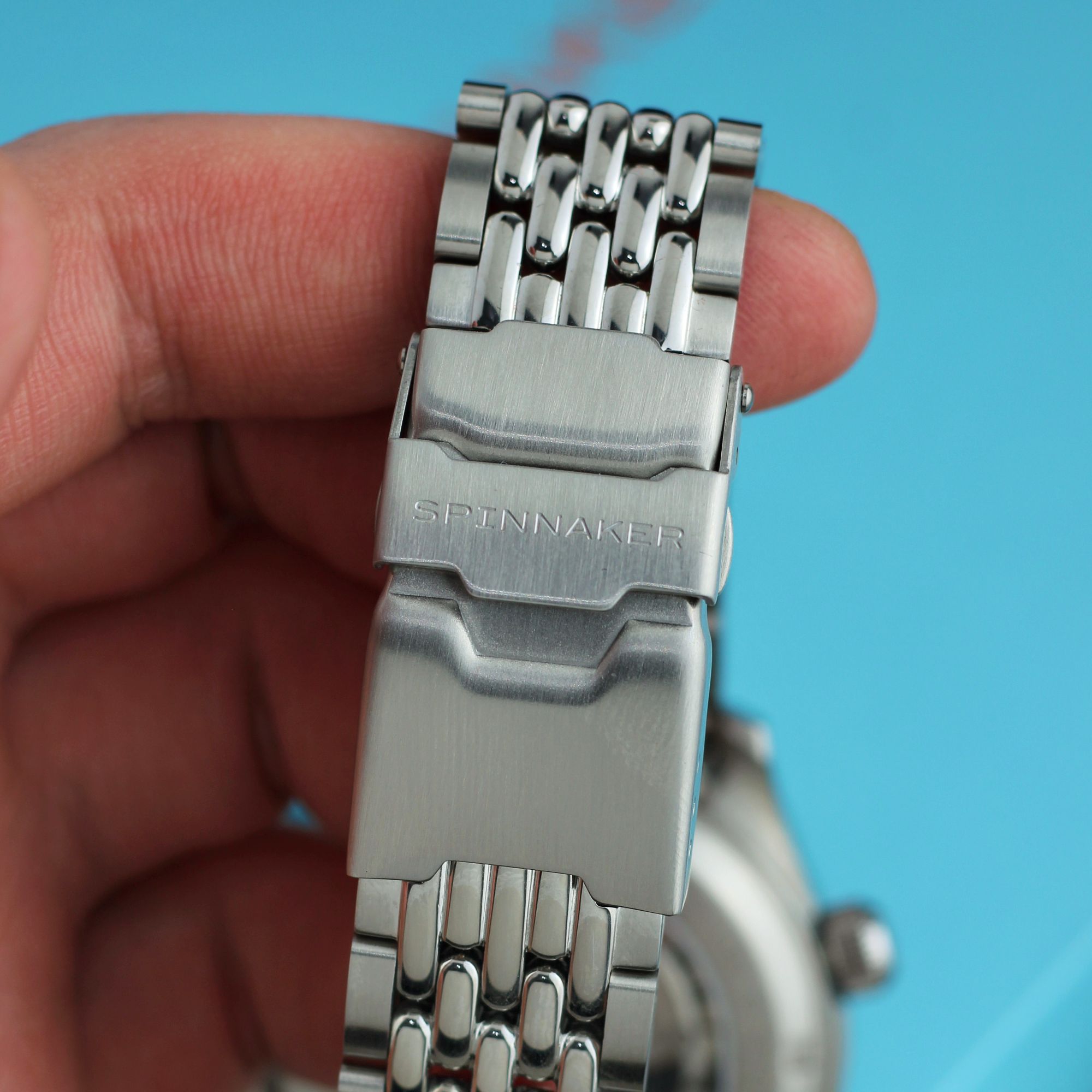 SPINNAKER Spinnaker Bradner GMT Automatic Aquamarine Blue Men's Watch