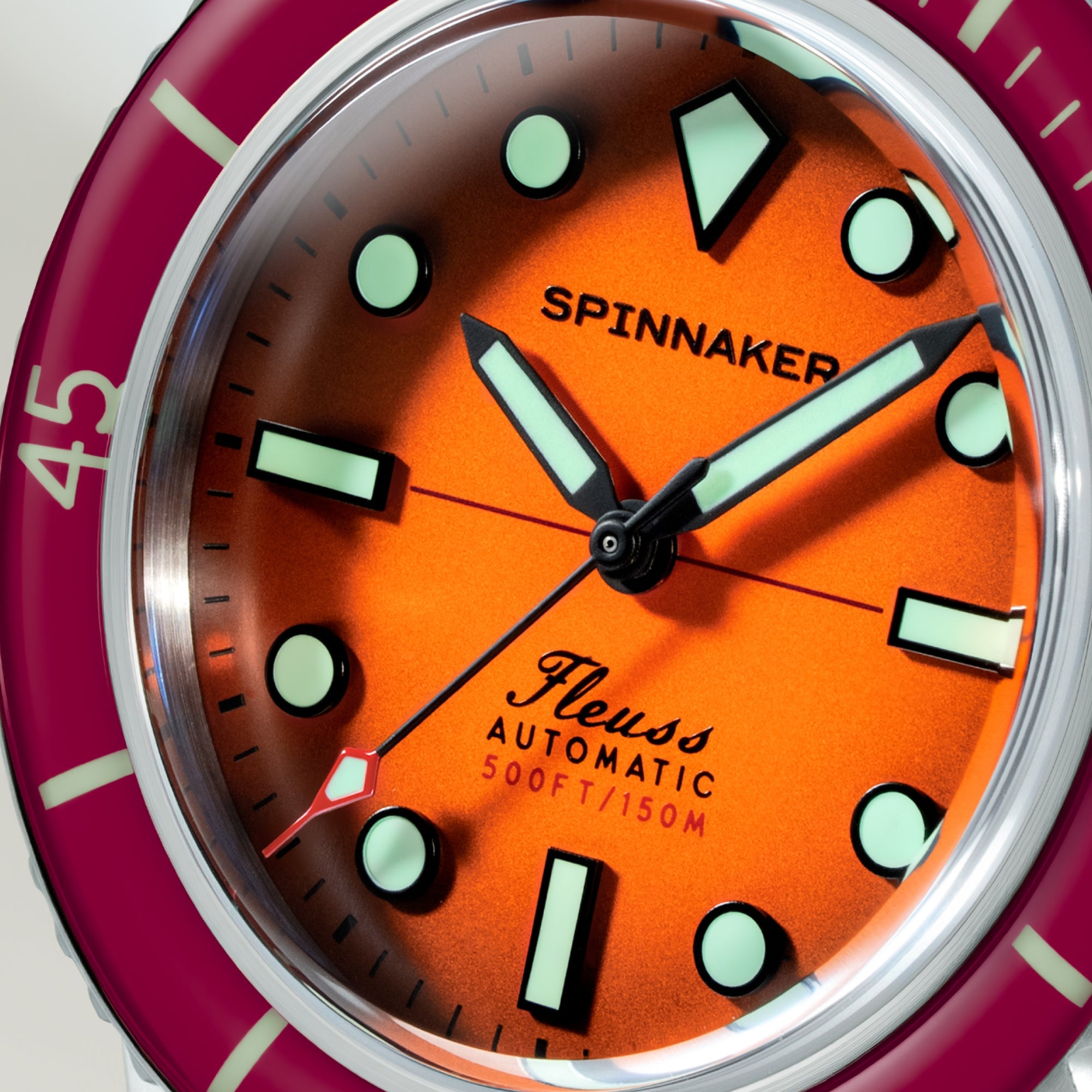 SPINNAKER Spinnaker Fleuss 40 Automatic Sunset Amber Men's Watch SP-5133-99
