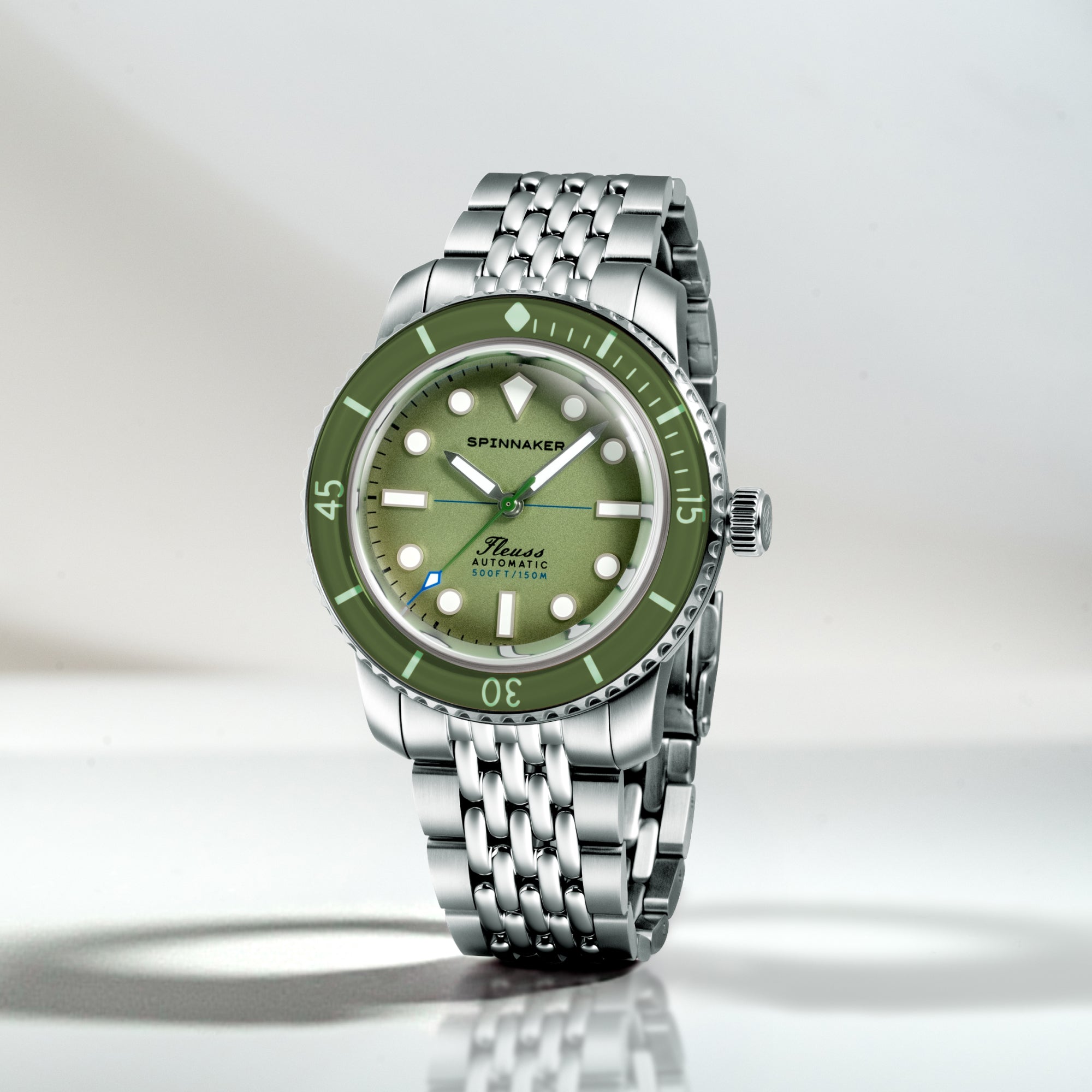 SPINNAKER Spinnaker Fleuss 40 Automatic Pine Crest Men's Watch SP-5133-BB