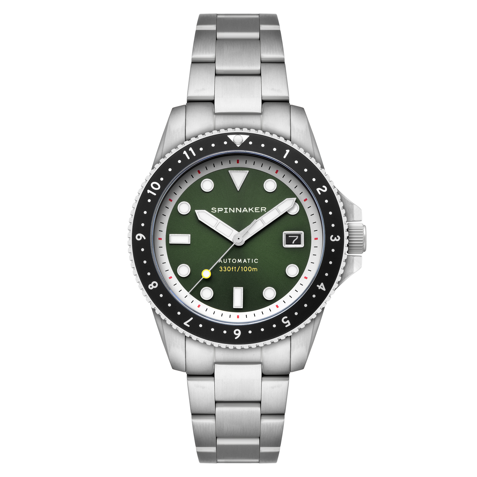 SPINNAKER Spinnaker Croft Pioneer Automatic Jade Green Men's Watch