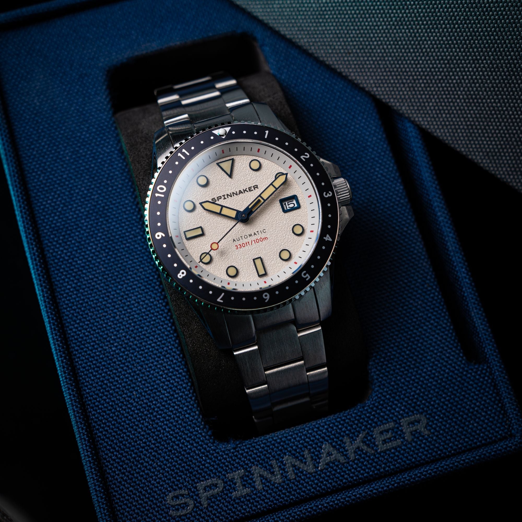 SPINNAKER Spinnaker Croft Pioneer Automatic Fog Grey Men's Watch SP-5136-55