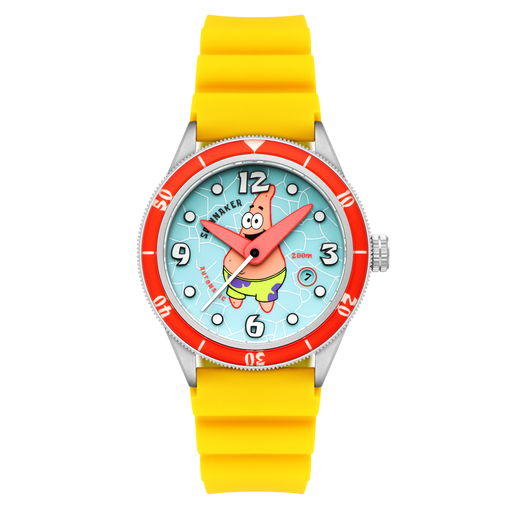SPINNAKER Spinnaker Cahill Automatic Spongebob Squarepants Timekeeper Limited Edition Patrick O'Clock Men's Watch SP-5142-02