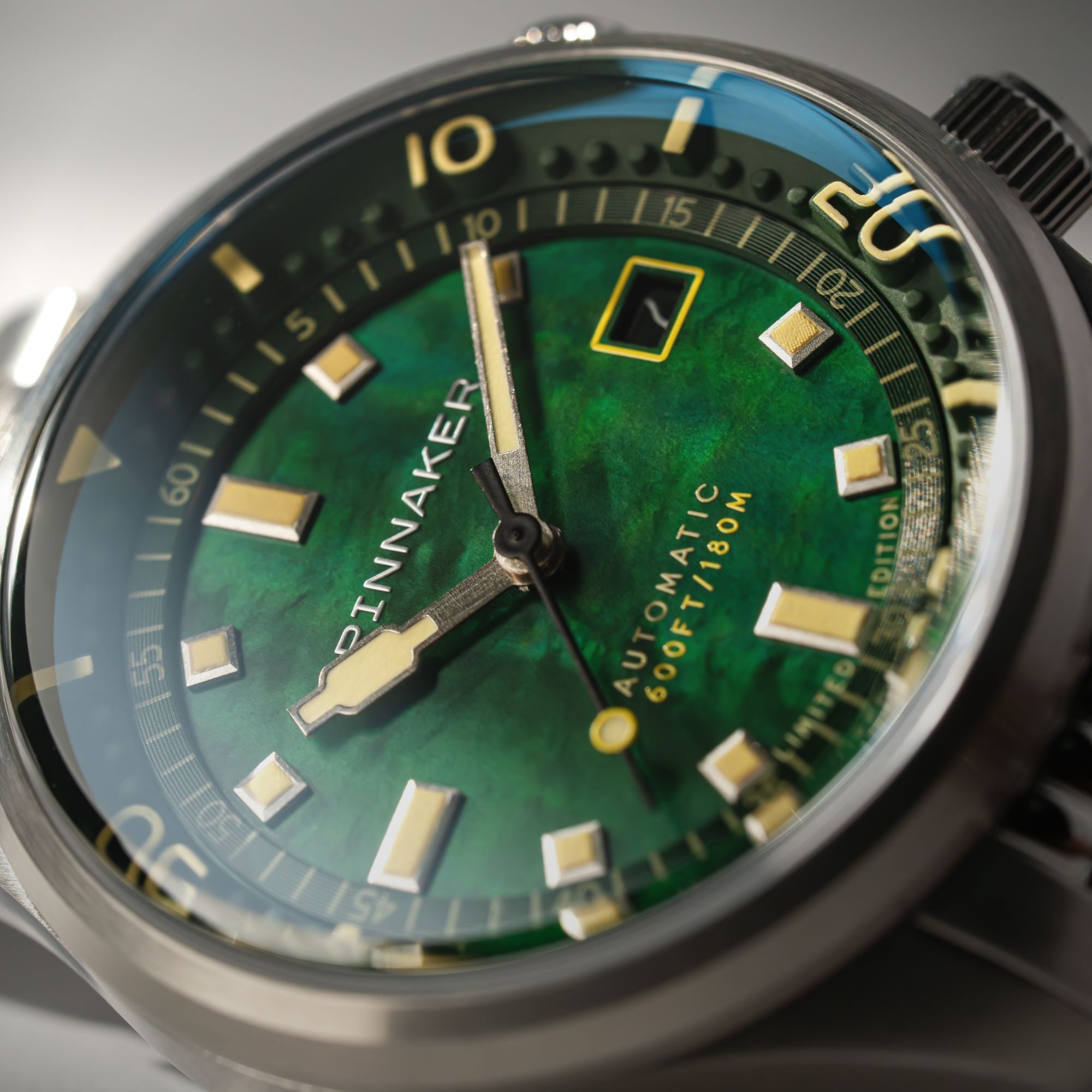 SPINNAKER Spinnaker Bradner Pearl Diver Automatic Limited Edition Emerald Tide Men's Watch SP-5158-11