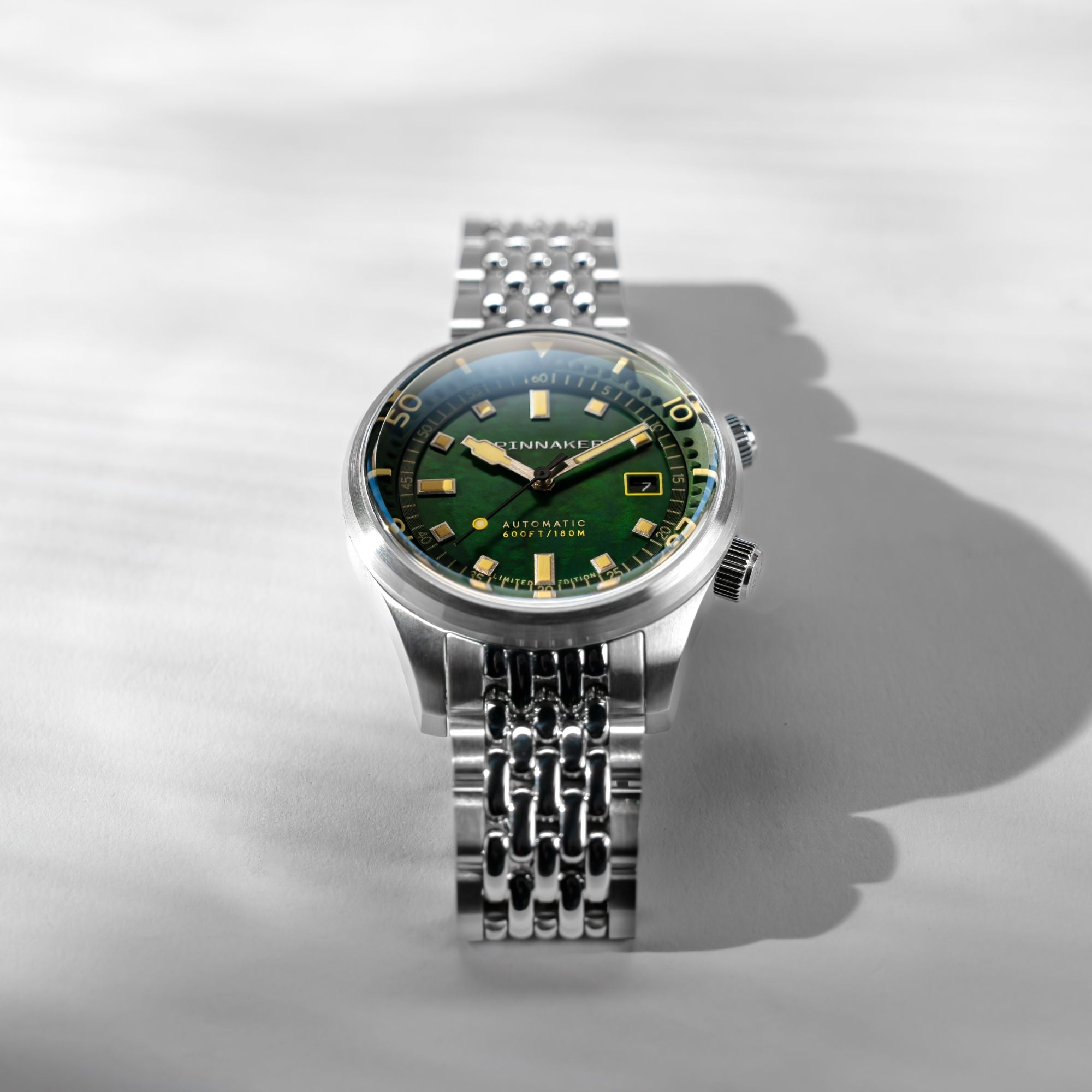 SPINNAKER Spinnaker Bradner Pearl Diver Automatic Limited Edition Emerald Tide Men's Watch SP-5158-11