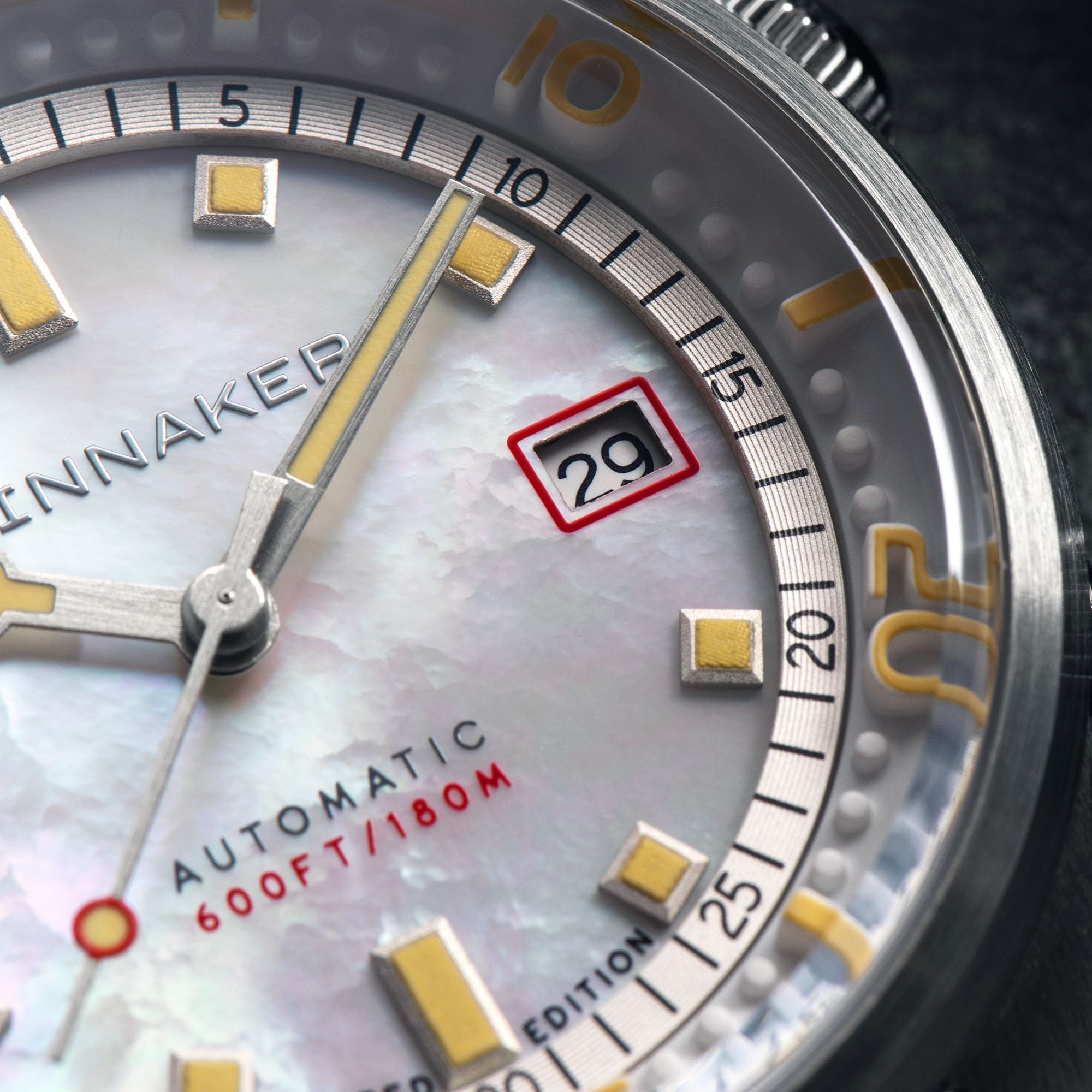SPINNAKER Spinnaker Bradner Pearl Diver Automatic Limited Edition Pearl Essence Men's Watch SP-5158-22