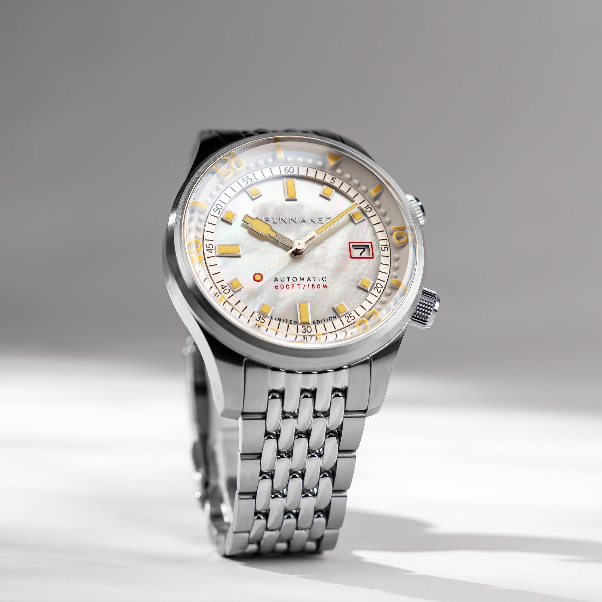 SPINNAKER Spinnaker Bradner Pearl Diver Automatic Limited Edition Pearl Essence Men's Watch SP-5158-22