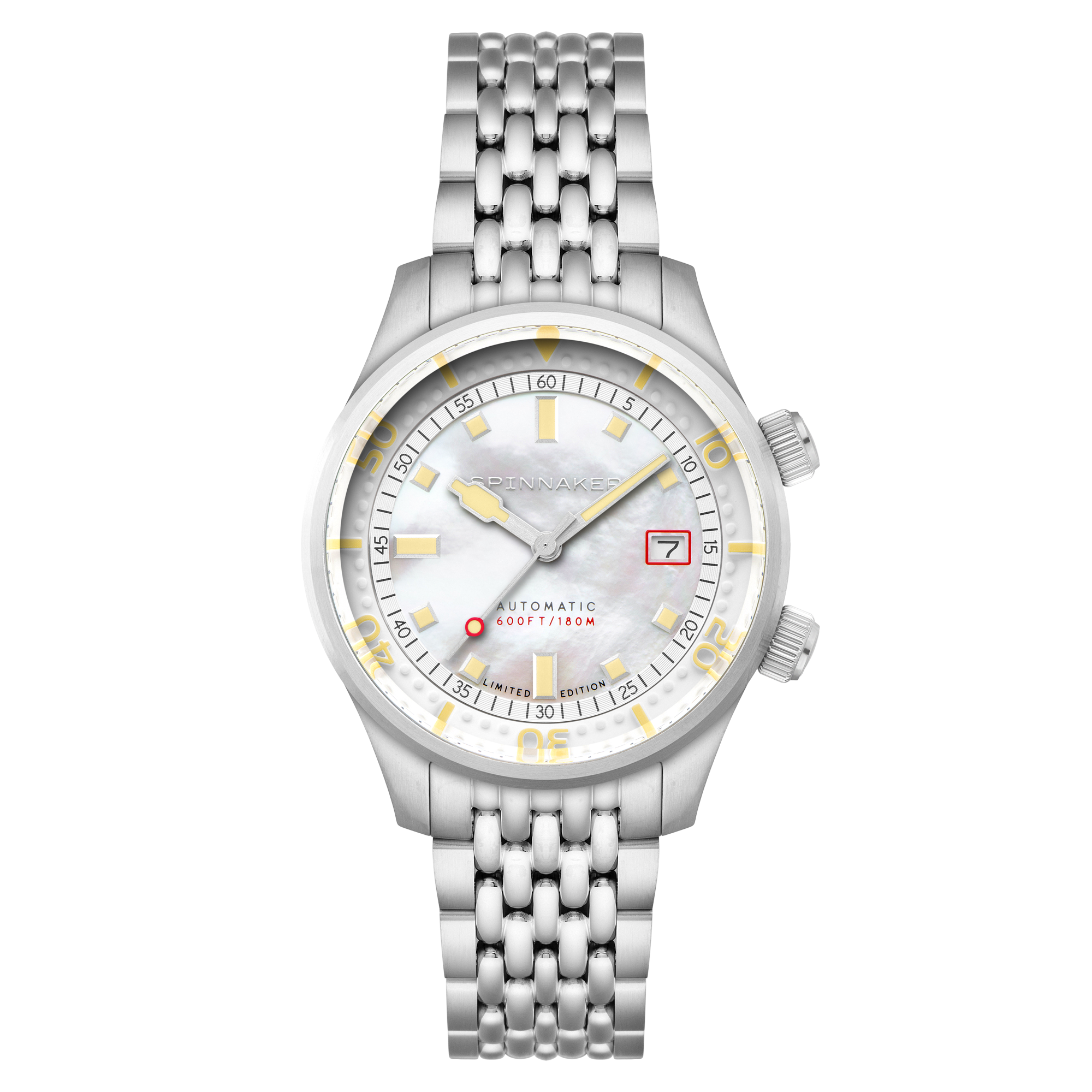 SPINNAKER Spinnaker Bradner Pearl Diver Automatic Limited Edition Pearl Essence Men's Watch SP-5158-22