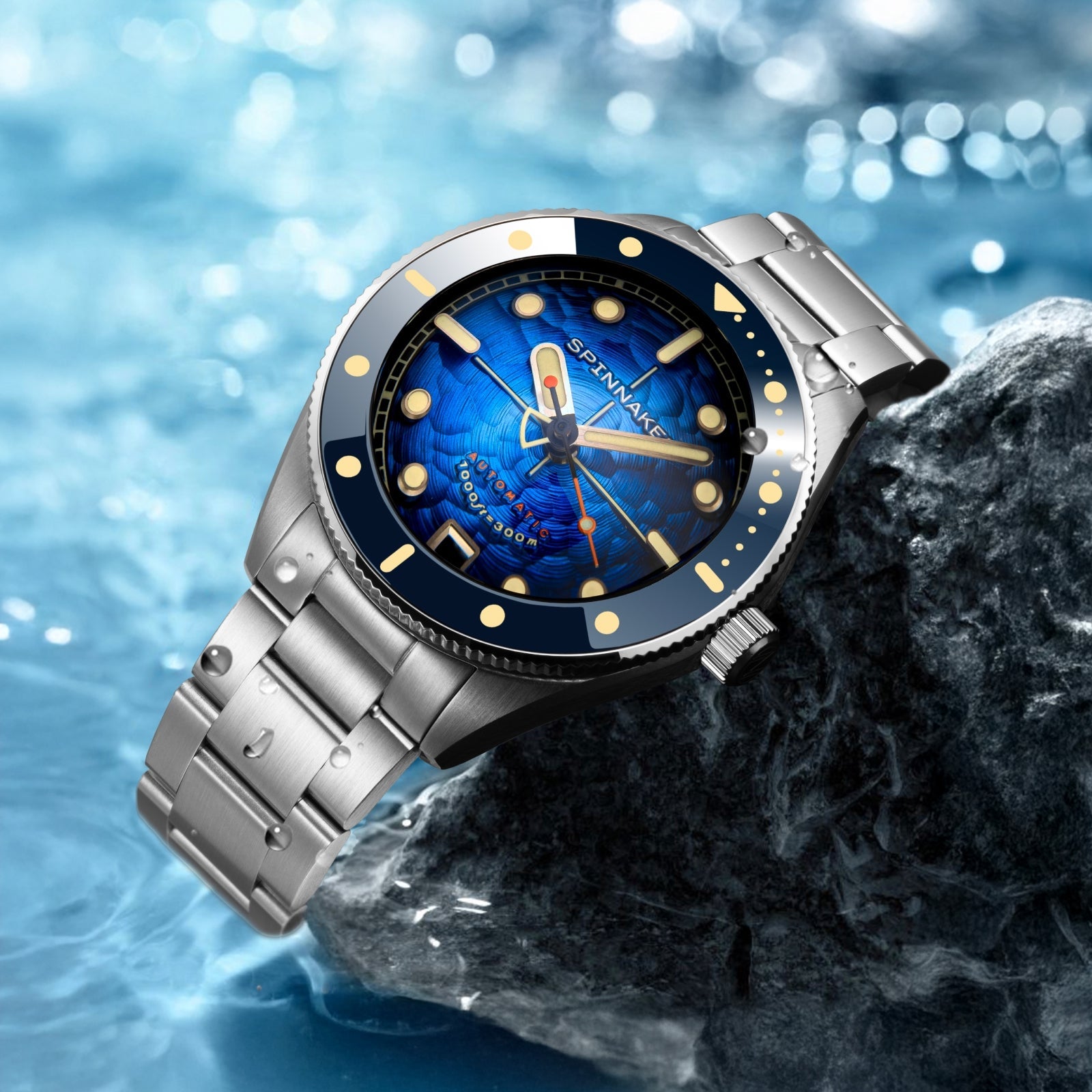 SPINNAKER Spinnaker Challenger Automatic Depth Blue Men's Watch SP-5159-11