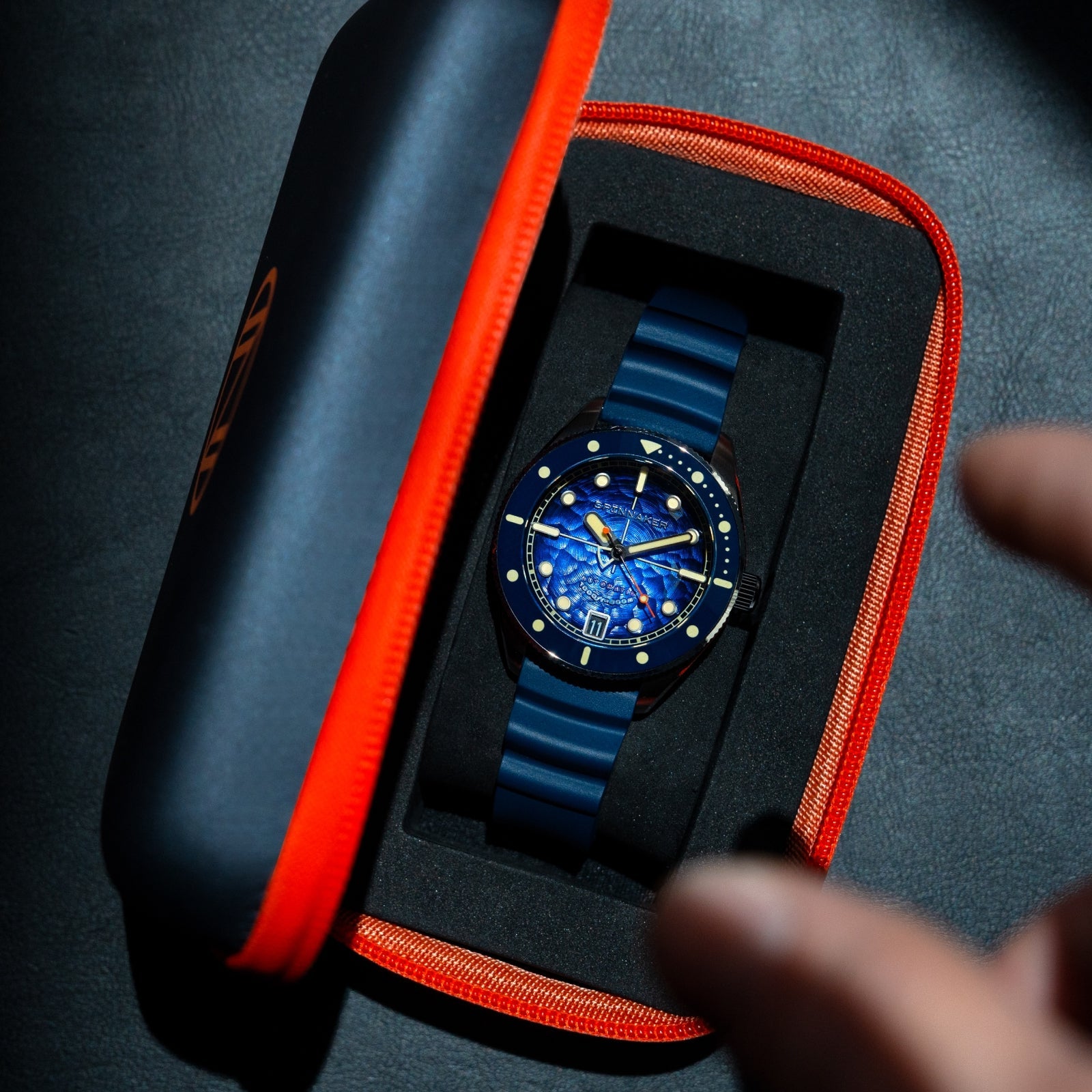 SPINNAKER Spinnaker Challenger Automatic Depth Blue Men's Watch SP-5159-11