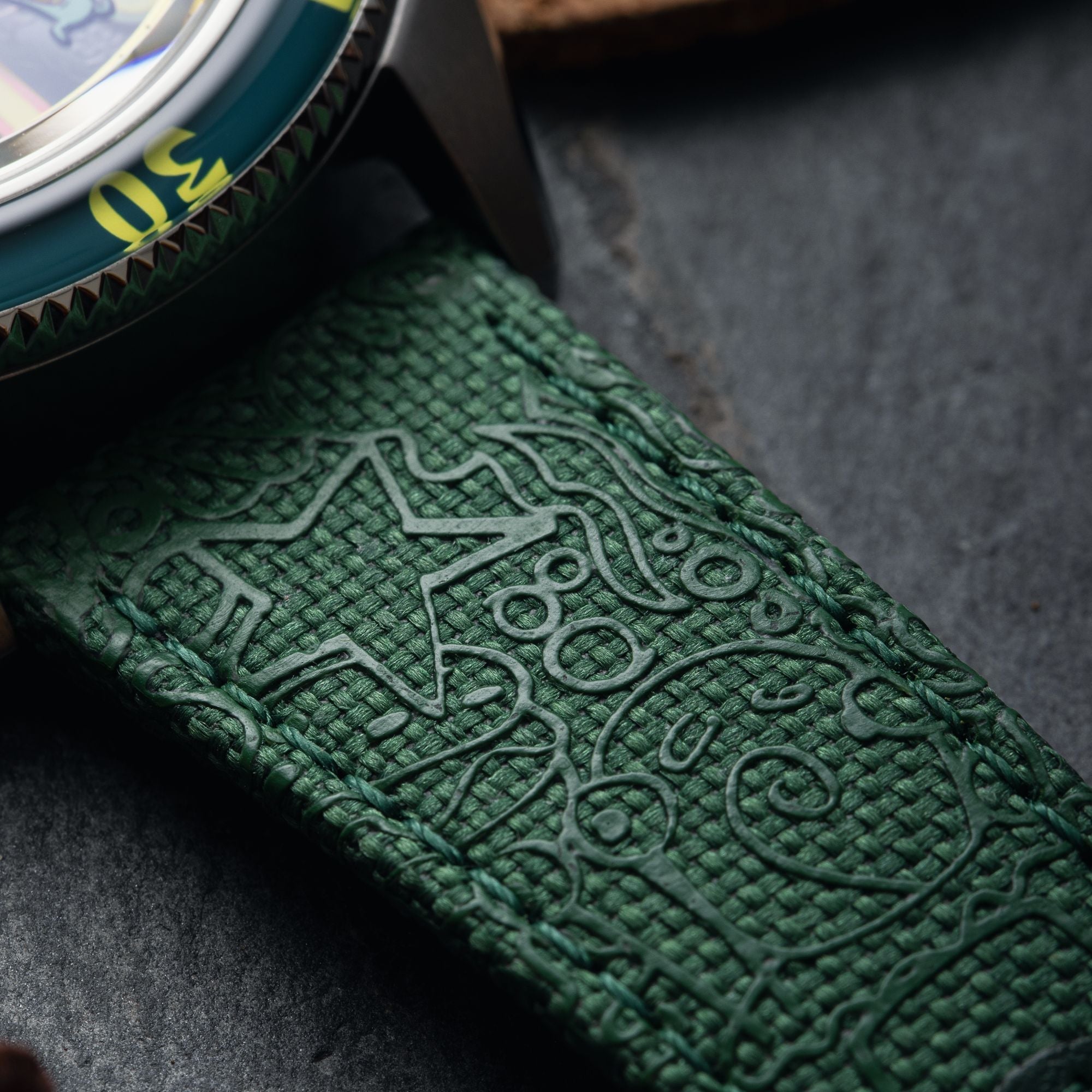 SPINNAKER Spinnaker Fleuss Automatic Spongebob Squarepants Frenemies Limited Edition Plankton Green Men's Watch SP-5160-02