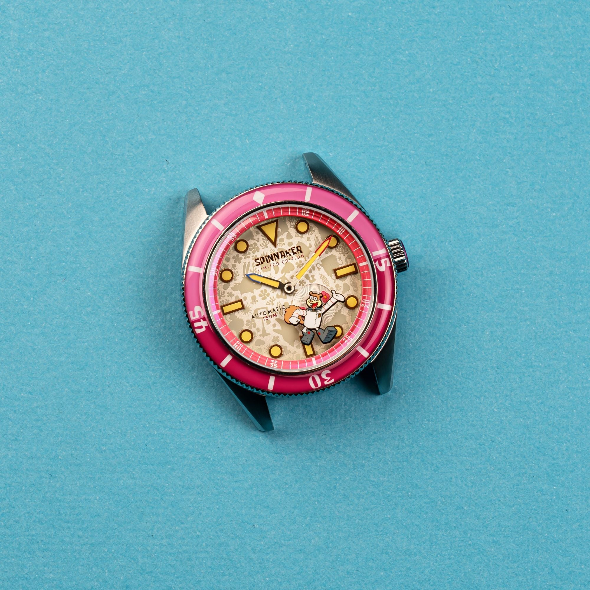 SPINNAKER Spinnaker Fleuss Automatic Spongebob Squarepants Frenemies Limited Edition Sandy White Men's Watch SP-5160-03