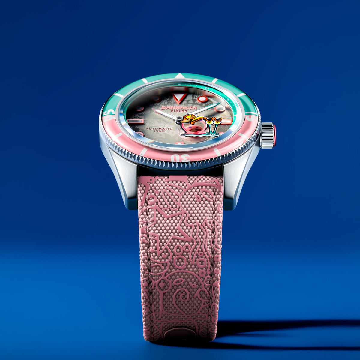 SPINNAKER Spinnaker Fleuss Automatic Spongebob Squarepants Shell Mates Limited Edition Gary The Grey Men's Watch SP-5160-04