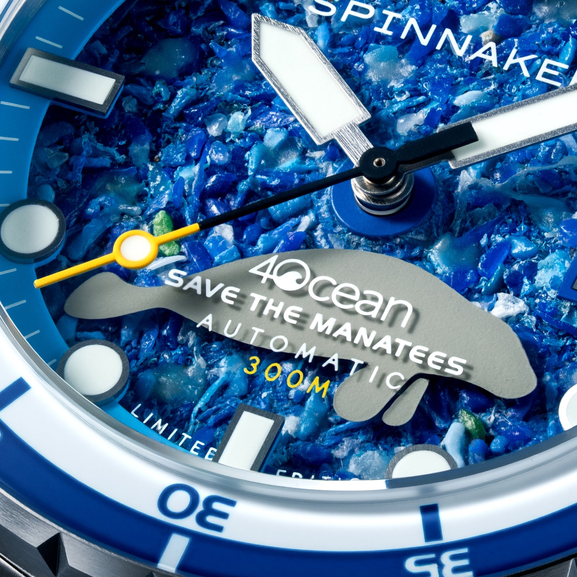 SPINNAKER Spinnaker Hass Automatic 4Ocean Limited Edition Manatee Men's Watch SP-5172-11