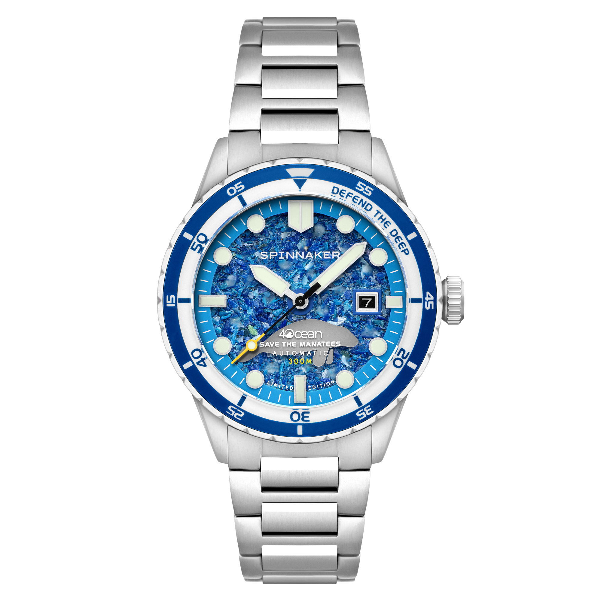 SPINNAKER Spinnaker Hass Automatic 4Ocean Limited Edition Manatee Men's Watch SP-5172-11