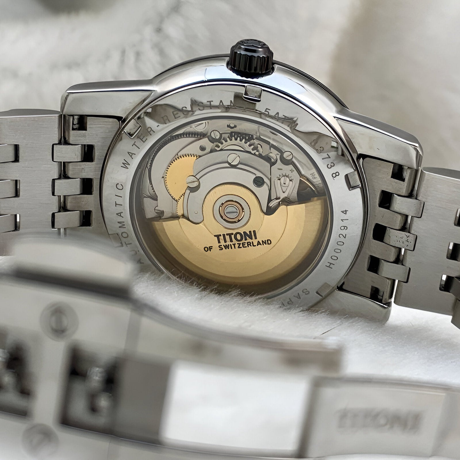 TITONI Titoni Space Star Swiss Automatic Watch 83738 SB-342