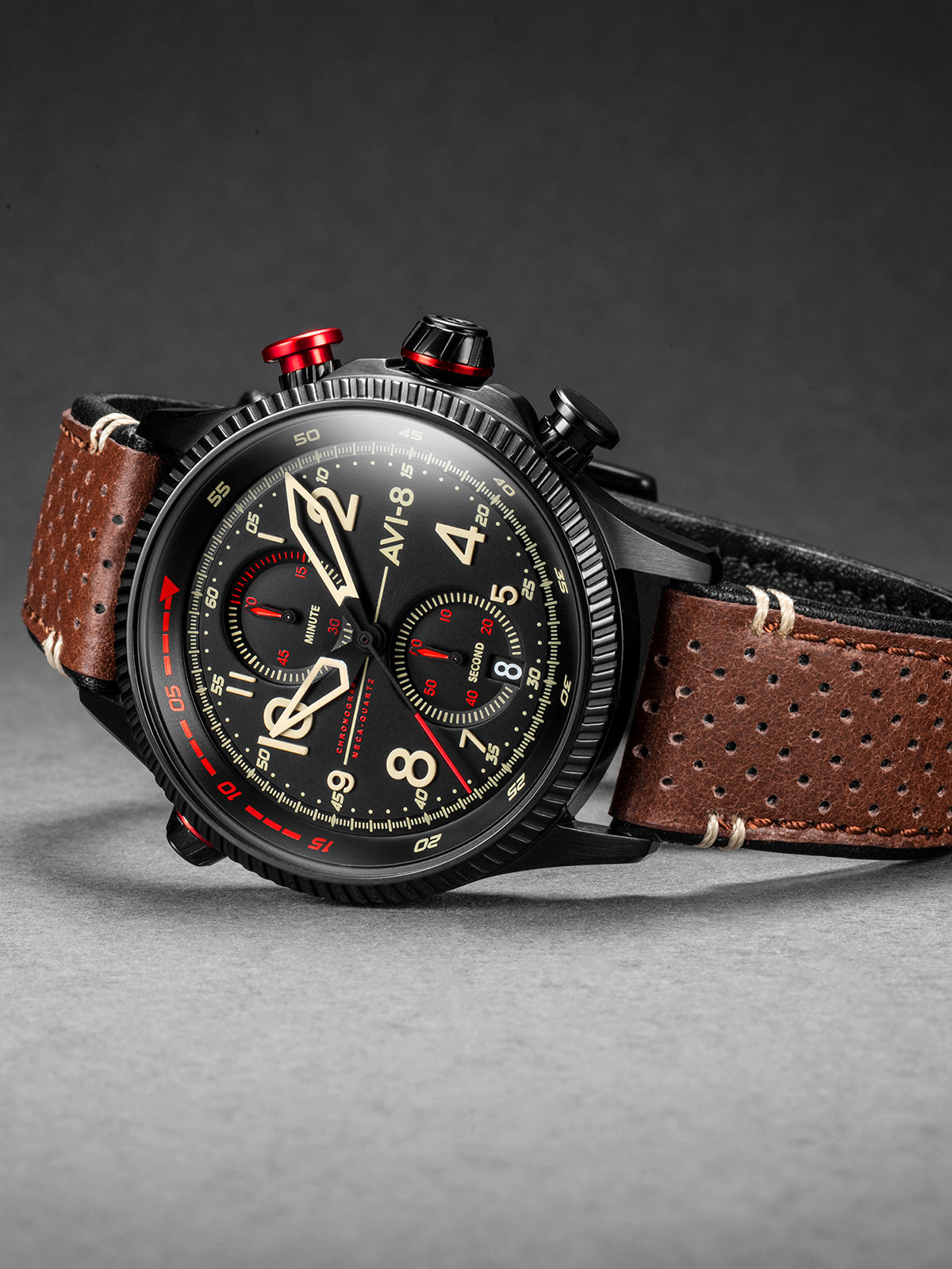 AVI-8 AVI-8 Hawker Hunter Duke Chronograph Men's Quartz Tangmere Watch AV-4080-04