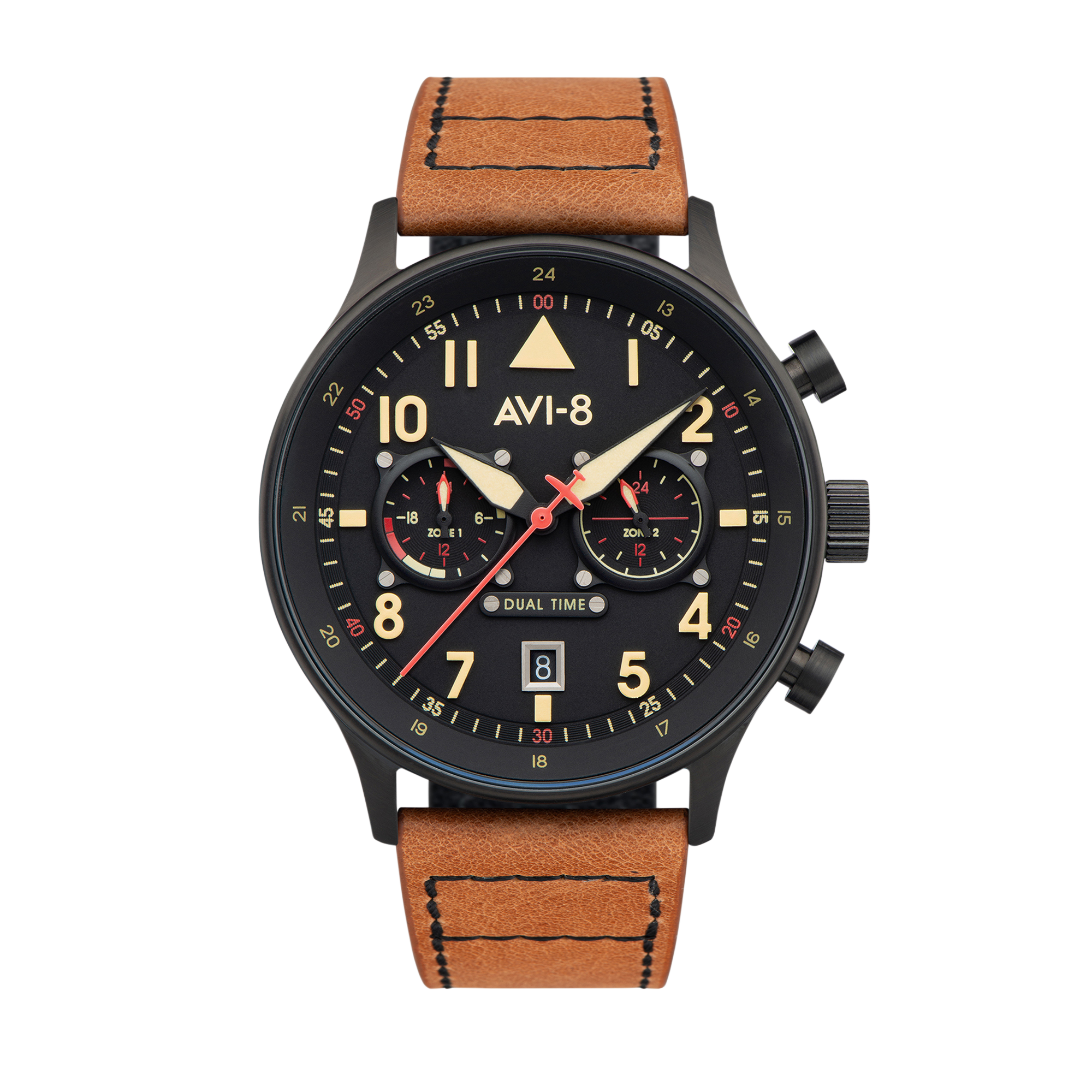 AVI-8 AVI-8 Pilot Hawker Hurricane Carey Men's Debden Japanese Quartz Debden Watch AV-4088-03