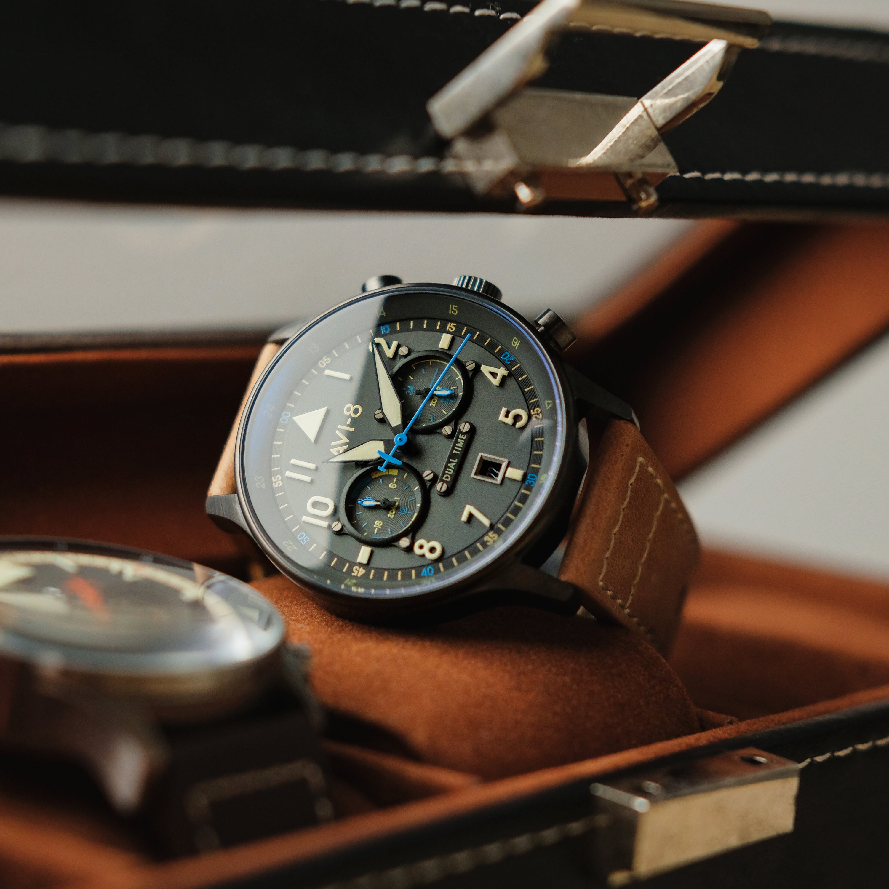 AVI-8 AVI-8 Pilot Hawker Hurricane Carey Men's Orissa Japanese Quartz Orissa Watch AV-4088-04