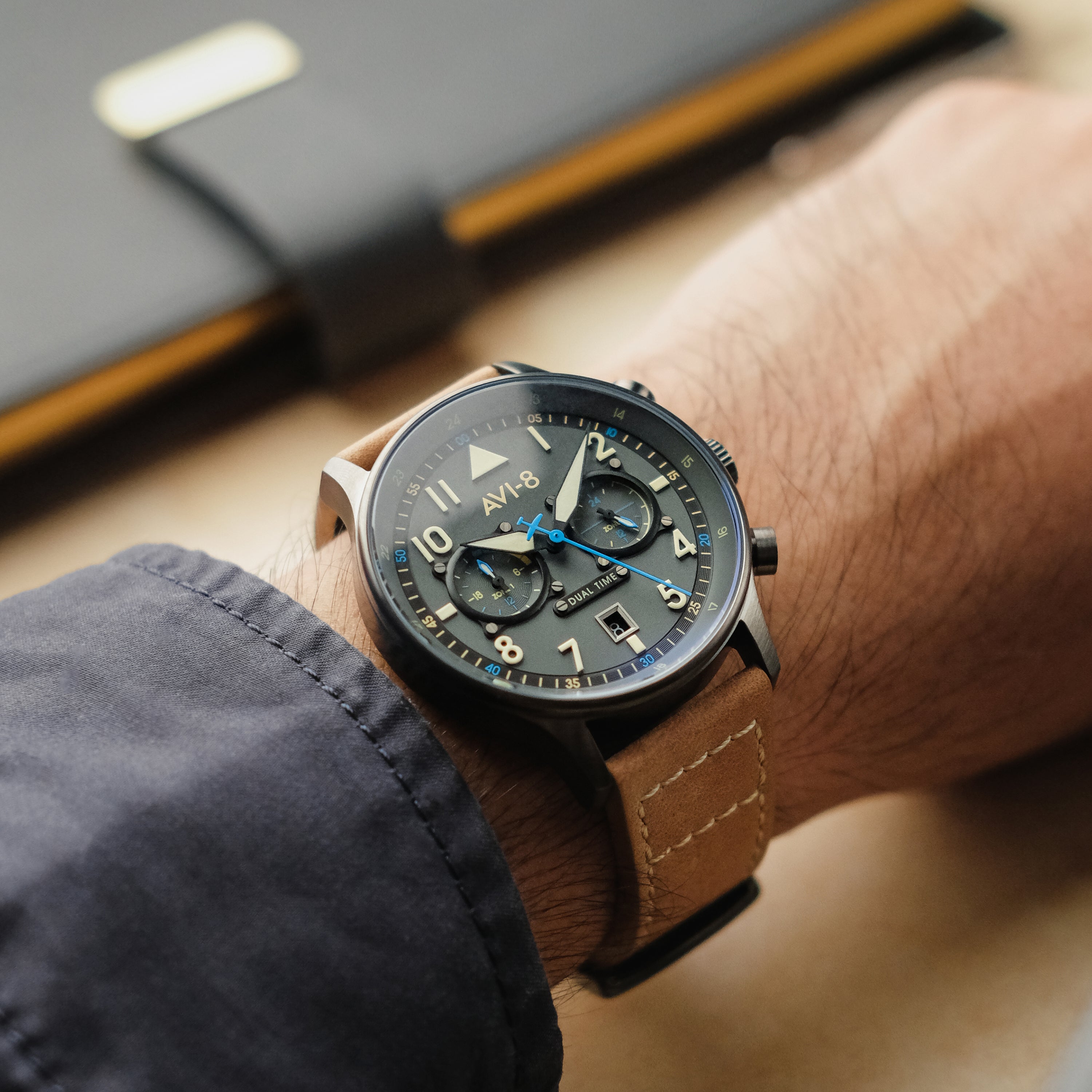 AVI-8 AVI-8 Pilot Hawker Hurricane Carey Men's Orissa Japanese Quartz Orissa Watch AV-4088-04
