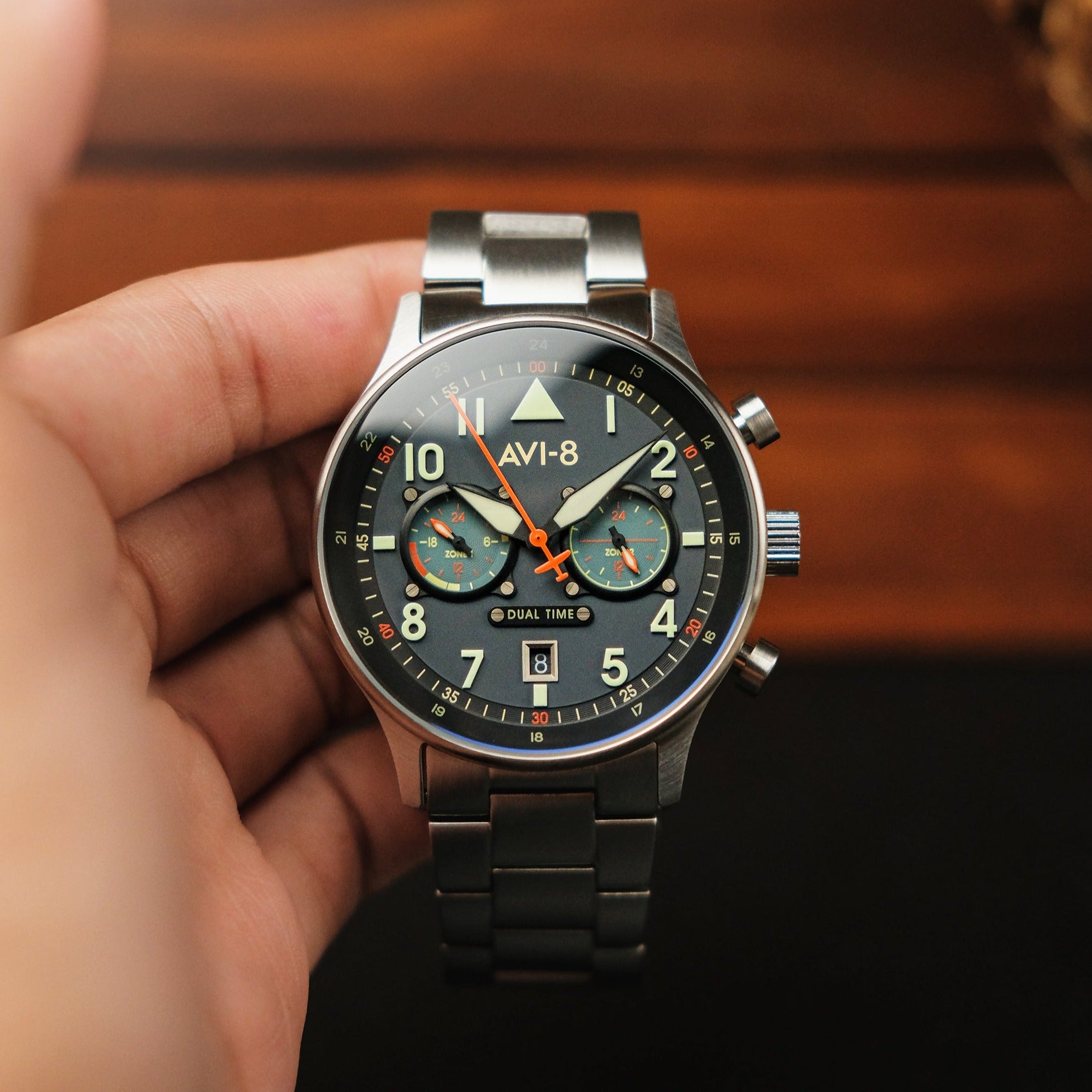 AVI-8 AVI-8 Pilot Hawker Hurricane Carey Men's Gutersloh Japanese Quartz Gutersloh Watch AV-4088-22