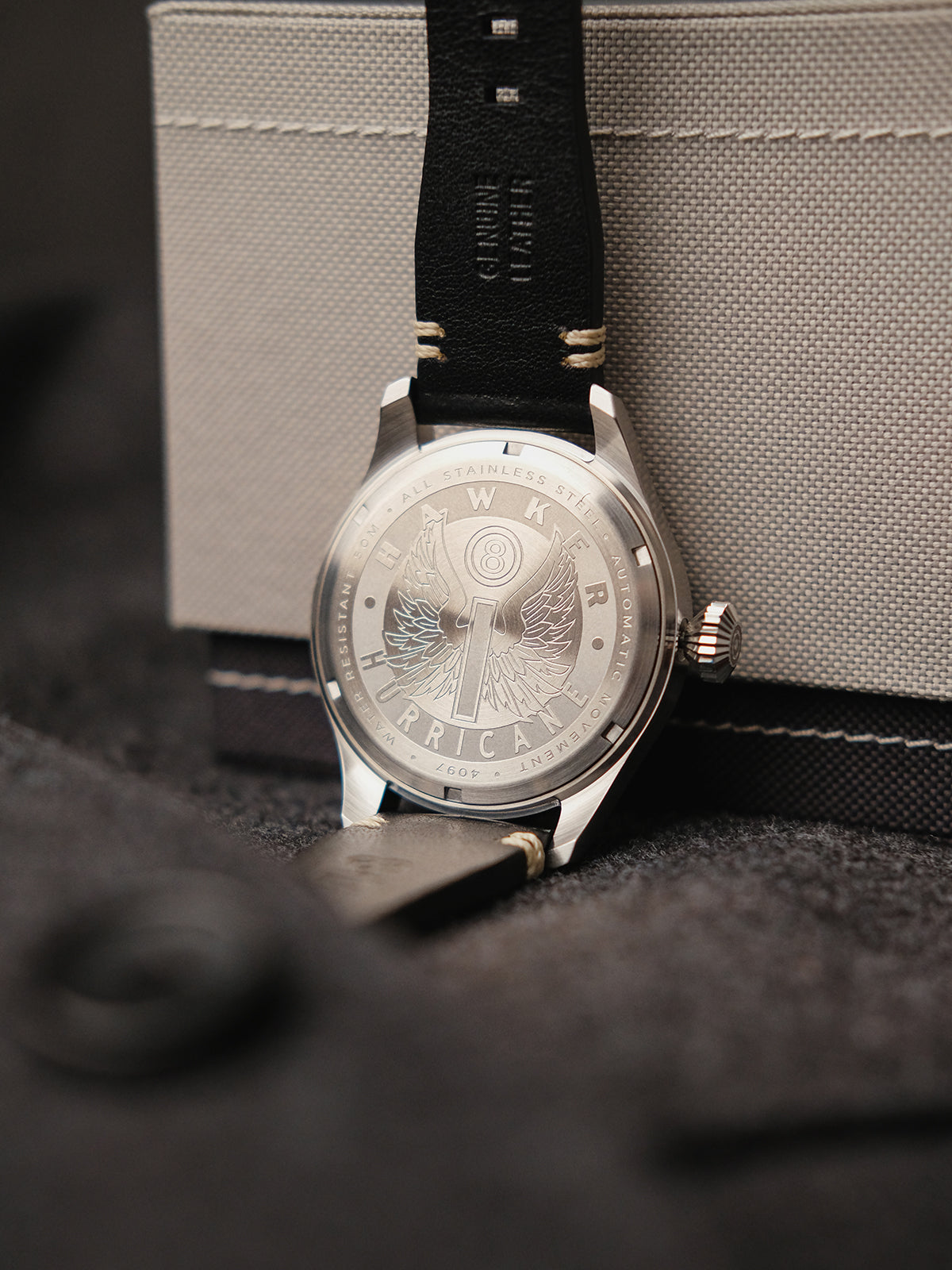 AVI-8 AVI-8 Pilot Hawker Hurricane Clowes Men's Japanese Automatic Kenley Watch AV-4097-03