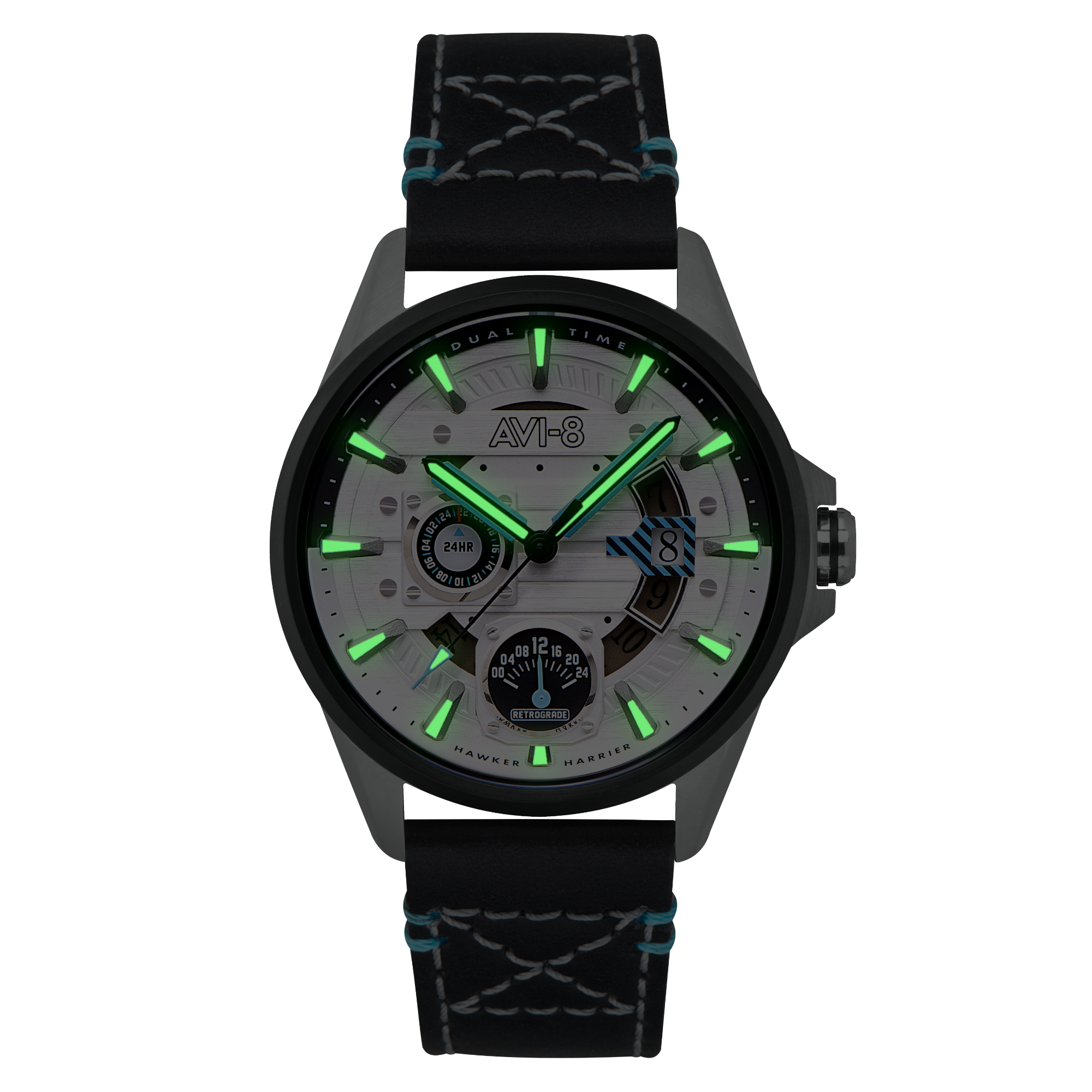 AVI-8 AVI-8 Pilot Hawker Harrier Farley Men's Japanese Quartz Stratosphere Watch AV-4098-01
