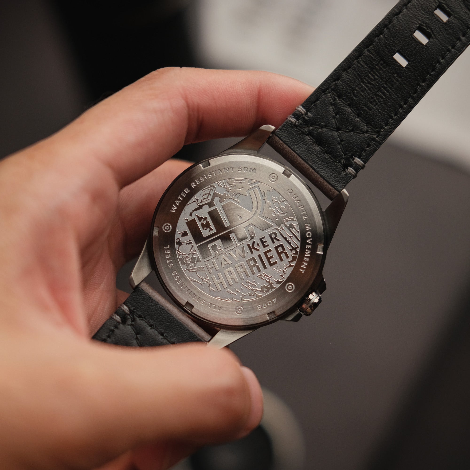 AVI-8 AVI-8 Pilot Hawker Harrier Farley Men's Japanese Quartz Night Sky Watch AV-4098-04