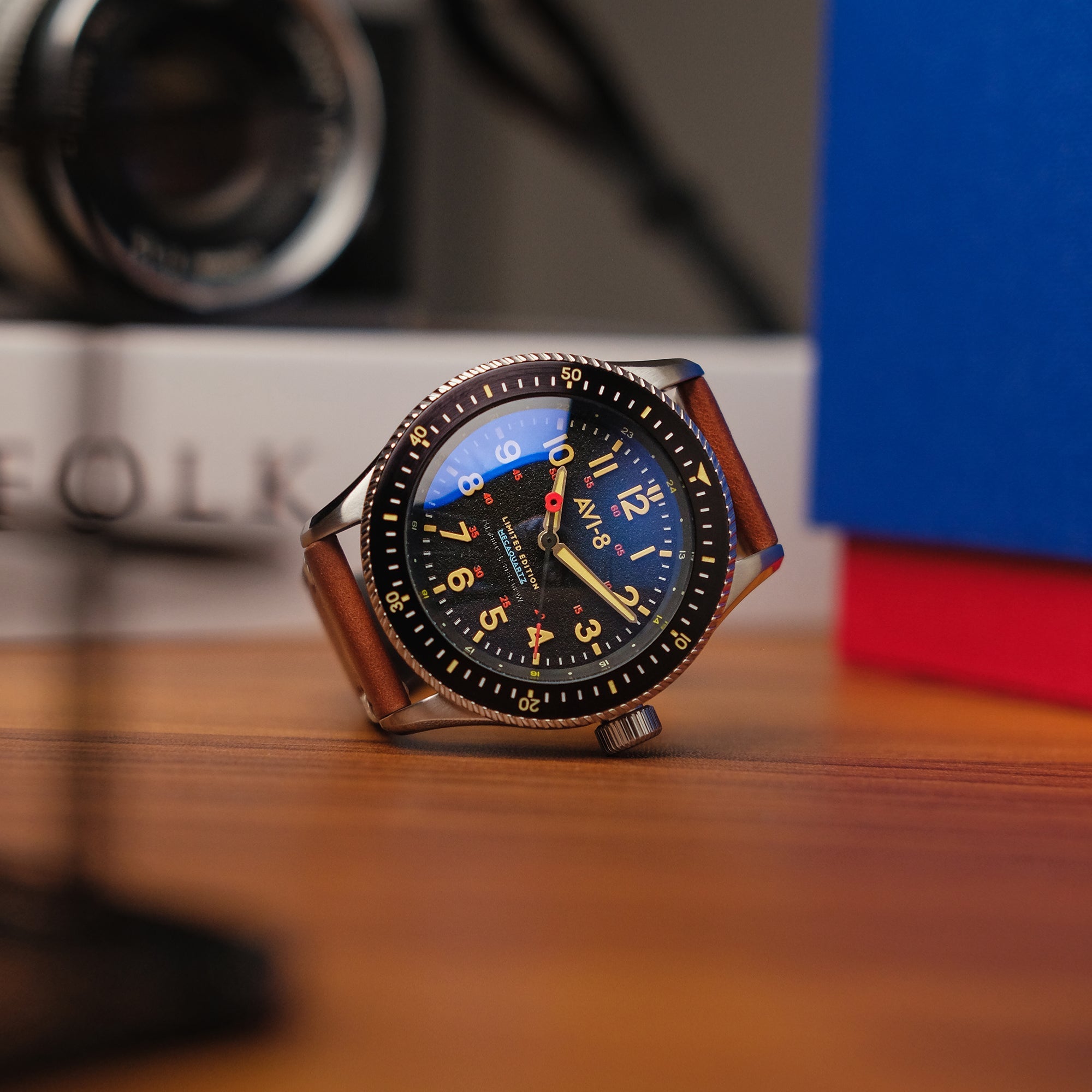 AVI-8 AVI-8 Royal British Legion Falklands 40 Men's Meca-Quartz Limited Edition Lewin Watch AV-4099-RBL01