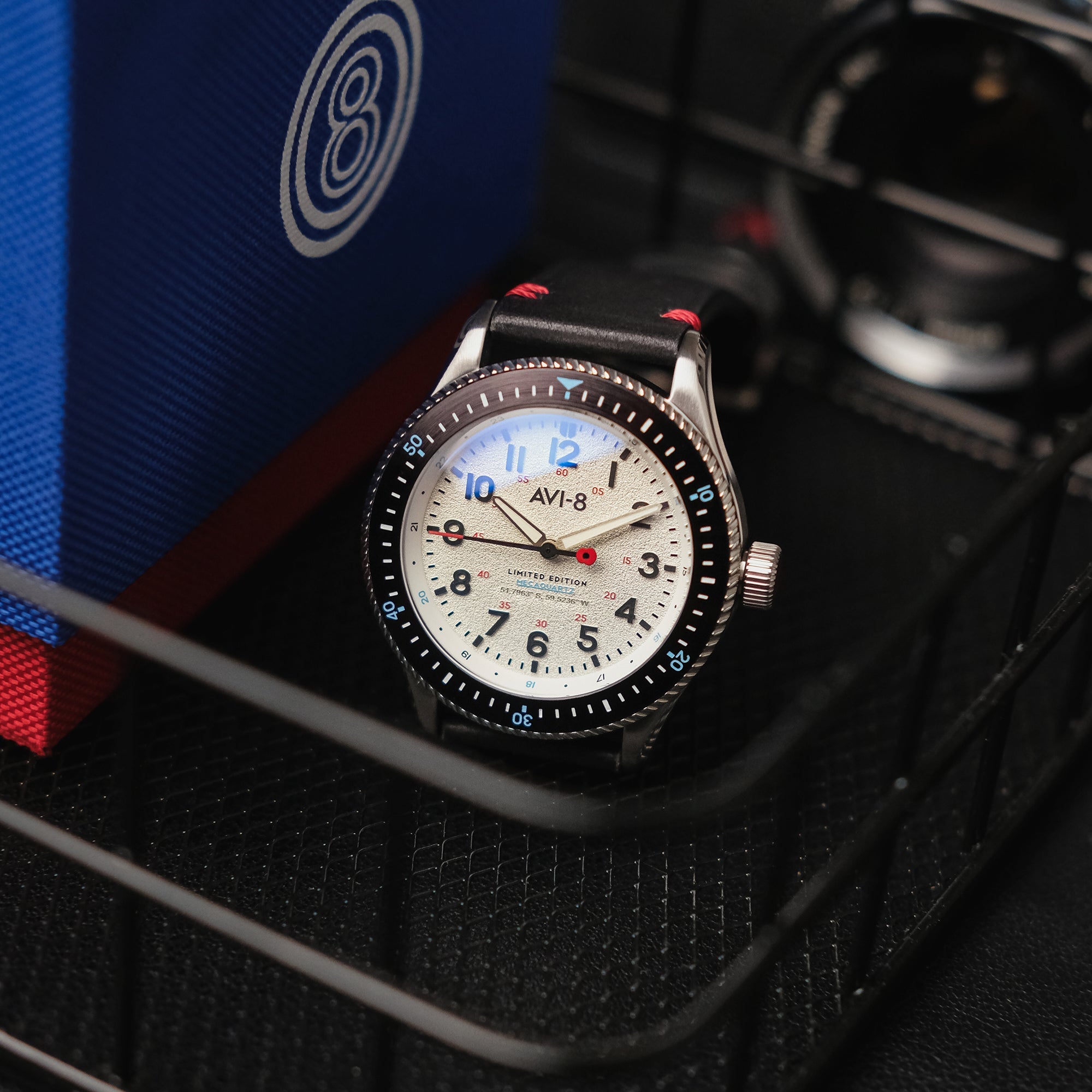 AVI-8 AVI-8 Royal British Legion Falklands 40 Men's Meca-Quartz Limited Edition Leach Watch AV-4099-RBL02