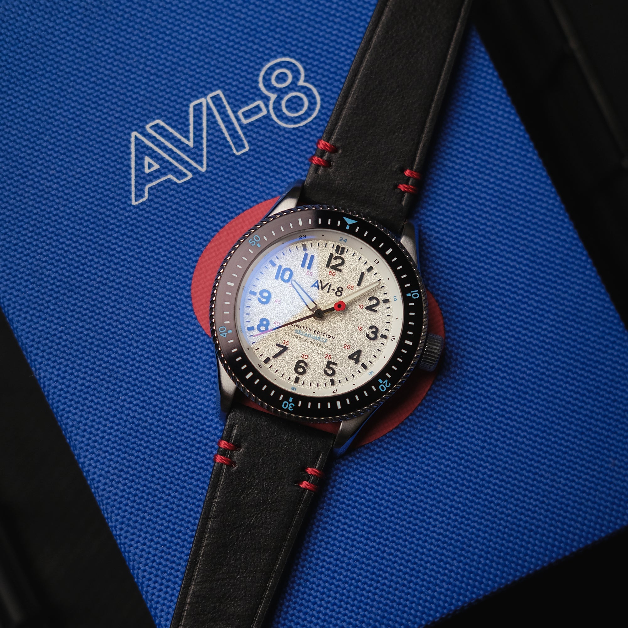 AVI-8 AVI-8 Royal British Legion Falklands 40 Men's Meca-Quartz Limited Edition Leach Watch AV-4099-RBL02