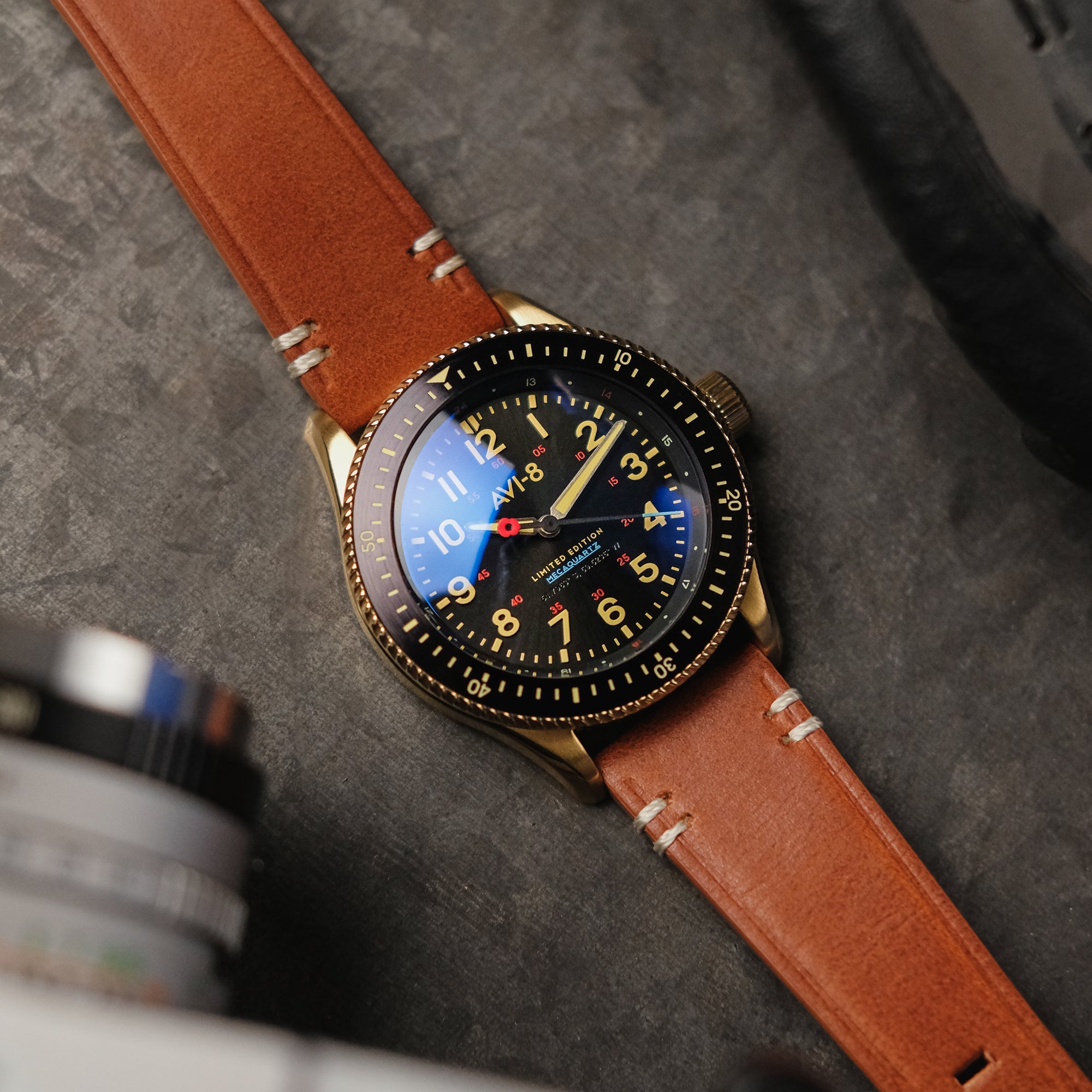AVI-8 AVI-8 Royal British Legion Falklands 40 Men's Meca-Quartz Limited Edition Clapp Watch AV-4099-RBL05