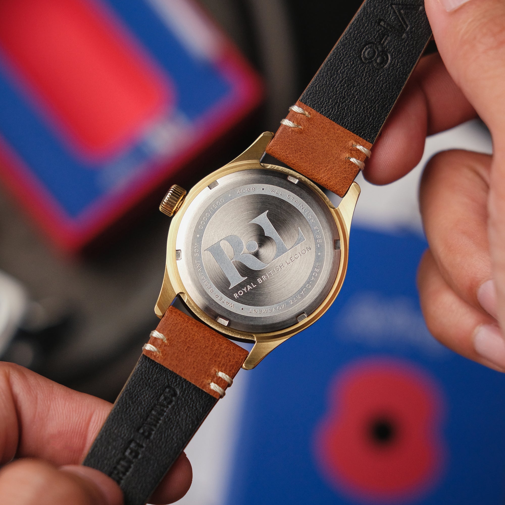 AVI-8 AVI-8 Royal British Legion Falklands 40 Men's Meca-Quartz Limited Edition Clapp Watch AV-4099-RBL05