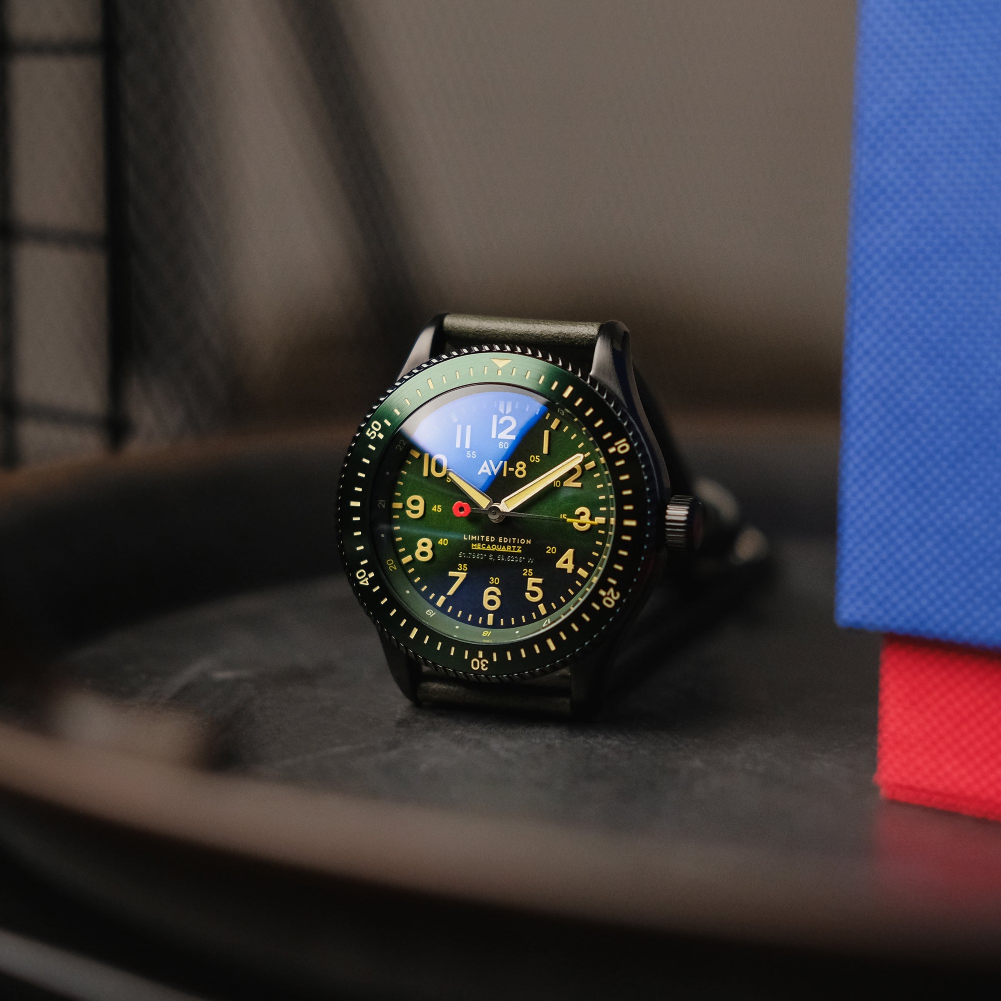 AVI-8 AVI-8 Royal British Legion Falklands 40 Men's Meca-Quartz Limited Edition Thompson Watch AV-4099-RBL06