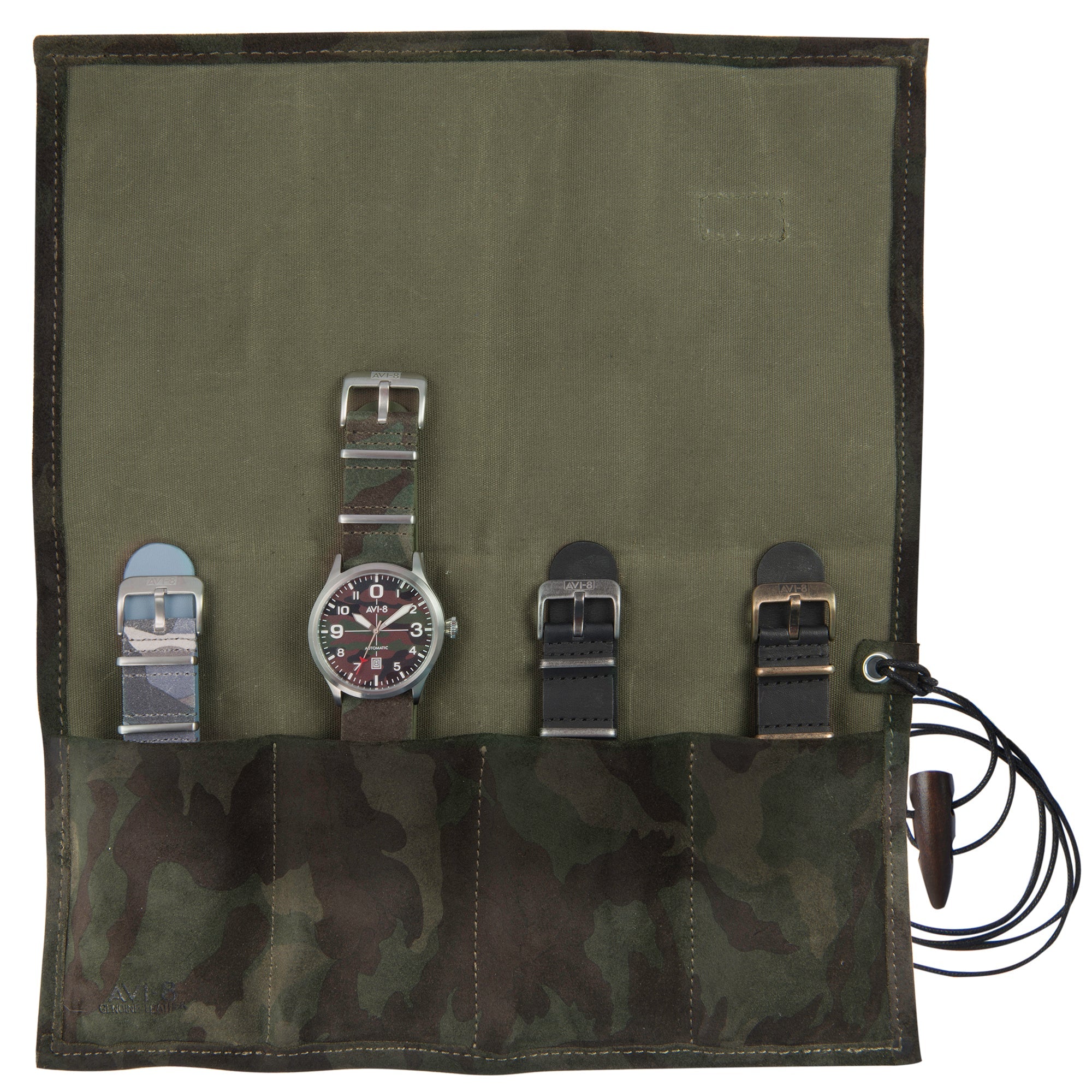 AVI-8 AVI-8 Watch Roll Accessory Green AV-WROLL-01