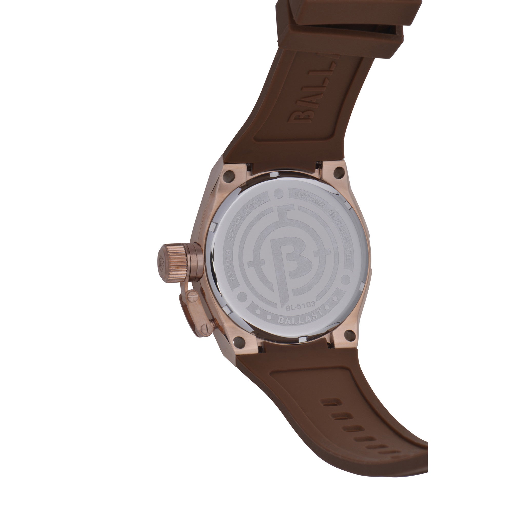 BALLAST Ballast Valiant Midsize Brown Women's Quartz Watch BL-5103-08