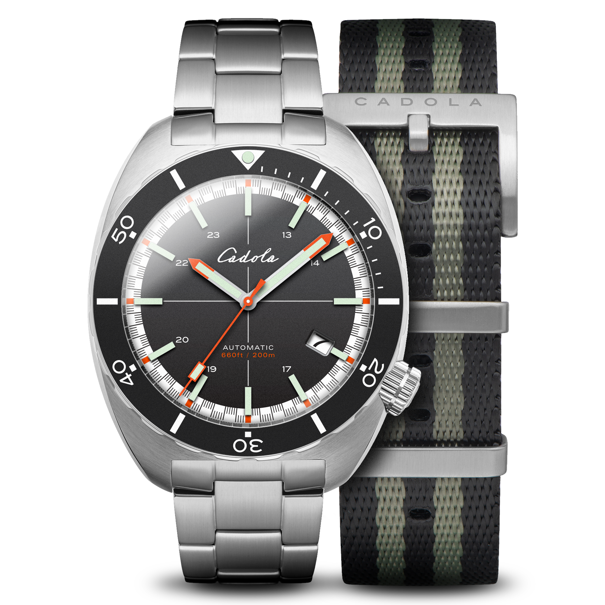 CADOLA Cadola Intrepid Japanese Automatic Men's Watch CD-1012-11