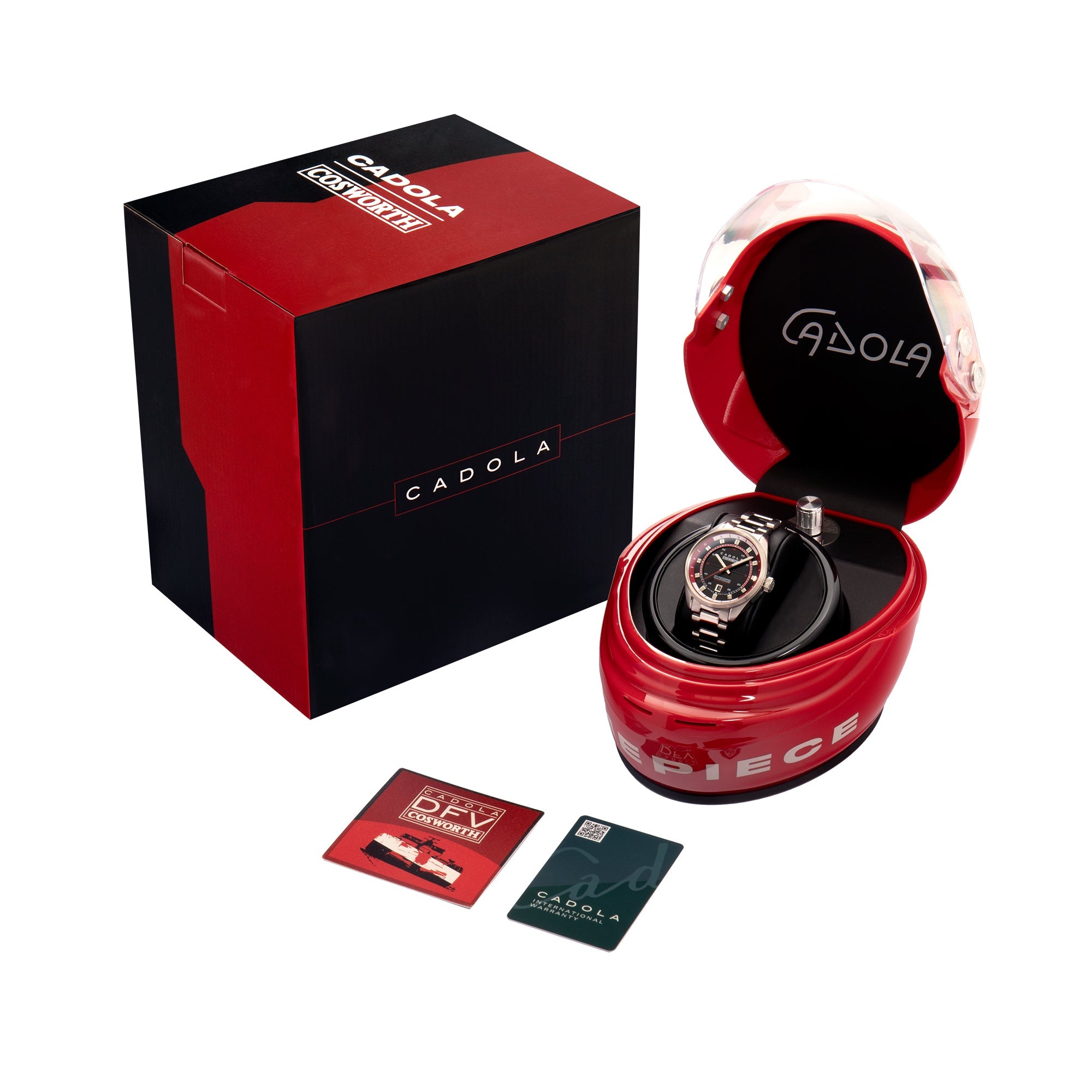 CADOLA Cadola Men's Niki Red Limited Edition Automatic Watch CD-1025-11